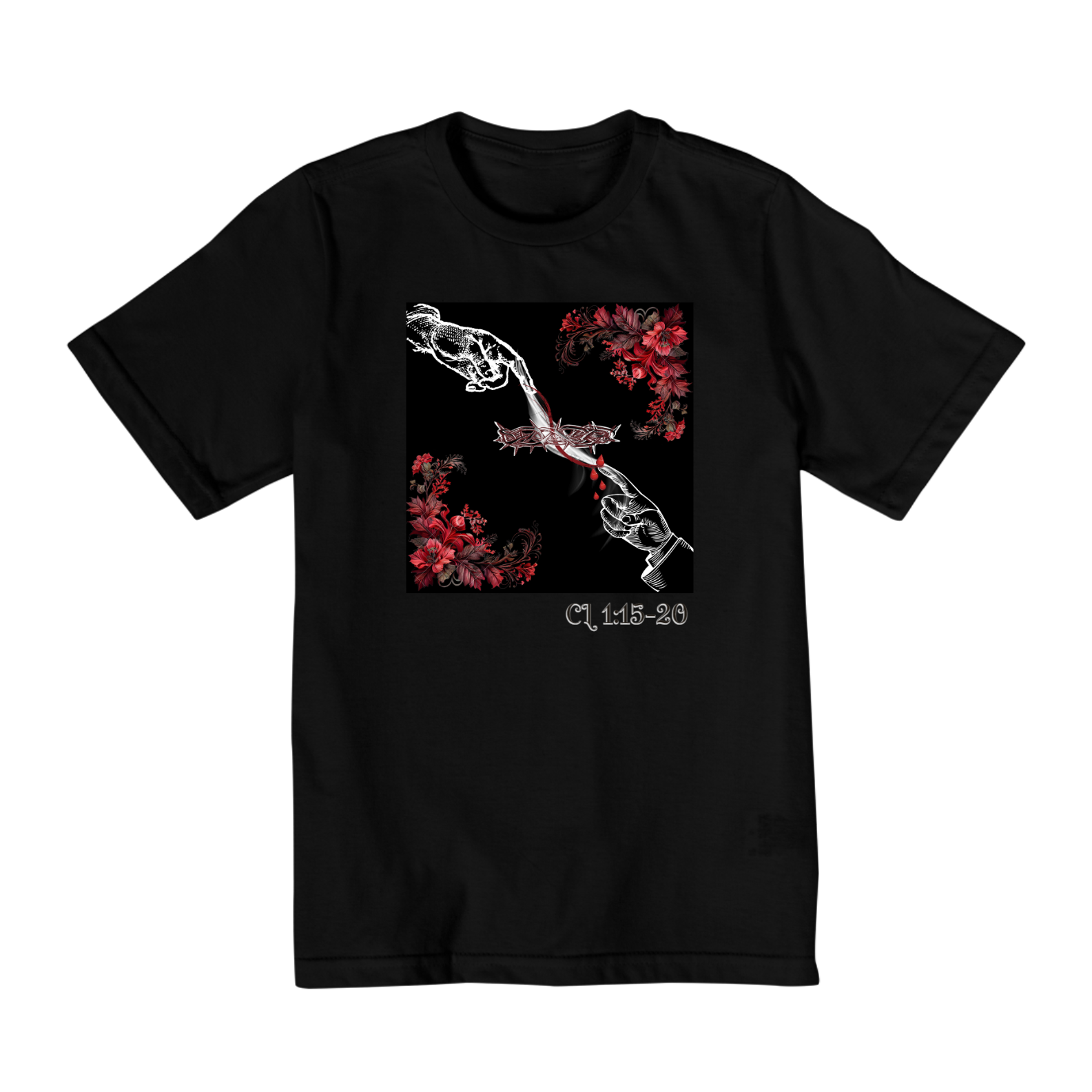 Nome do produto: Camiseta infantil colossenses e suas linhas de amor (4 a 8)