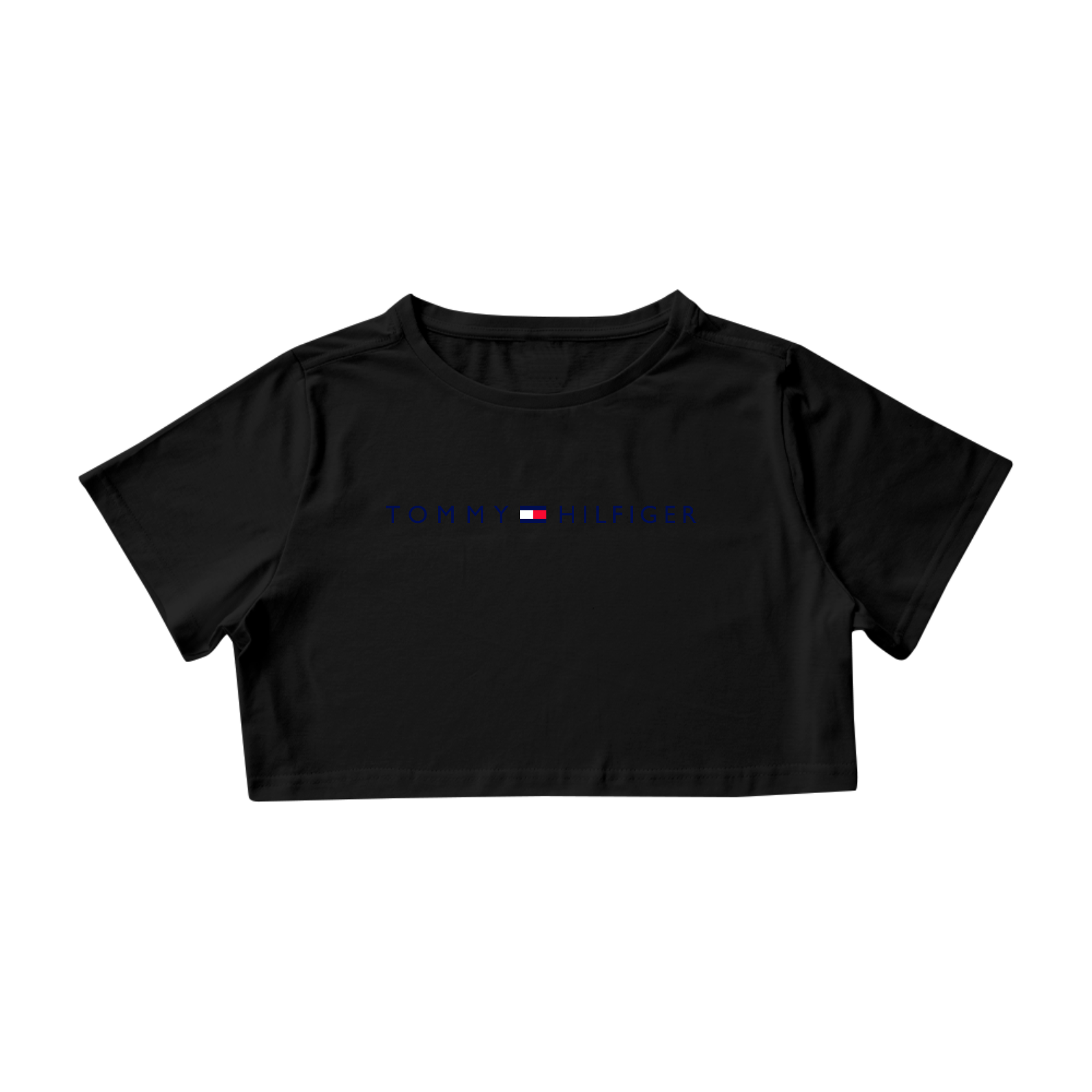 Camisa cropped Tommy 