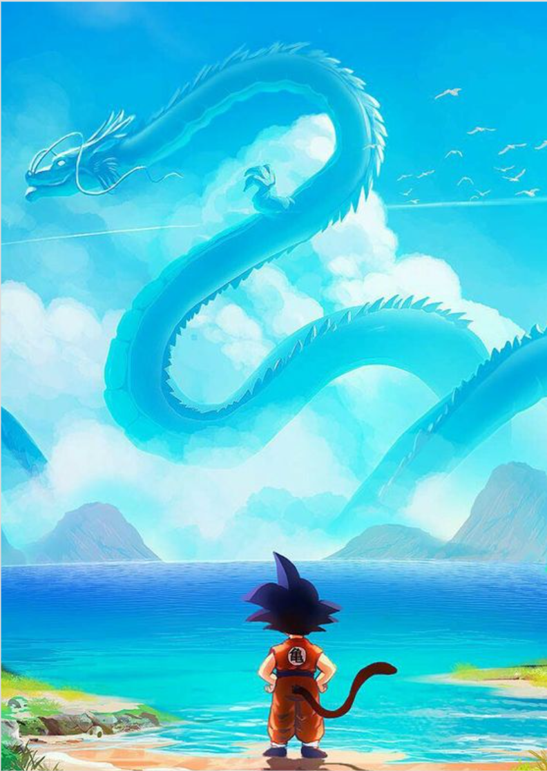 Nome do produto: Poster personalizado||Dragon Ball
