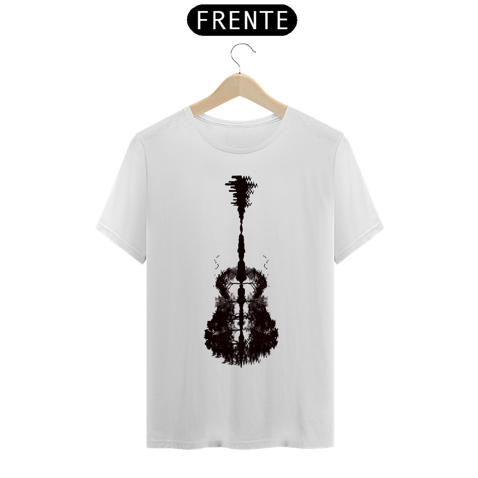 Camisa Original Nih's - Violão (Preto)