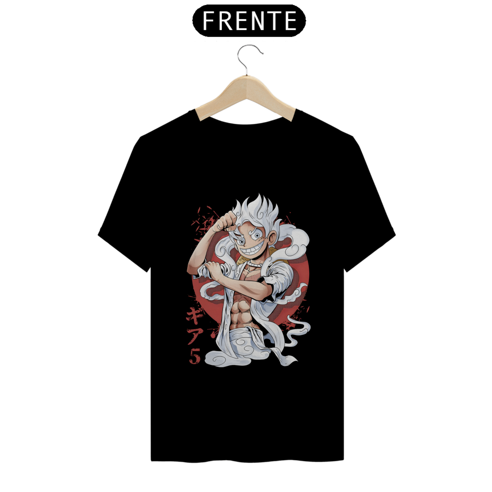 Nome do produto: Camiseta Luffy 5 marcha