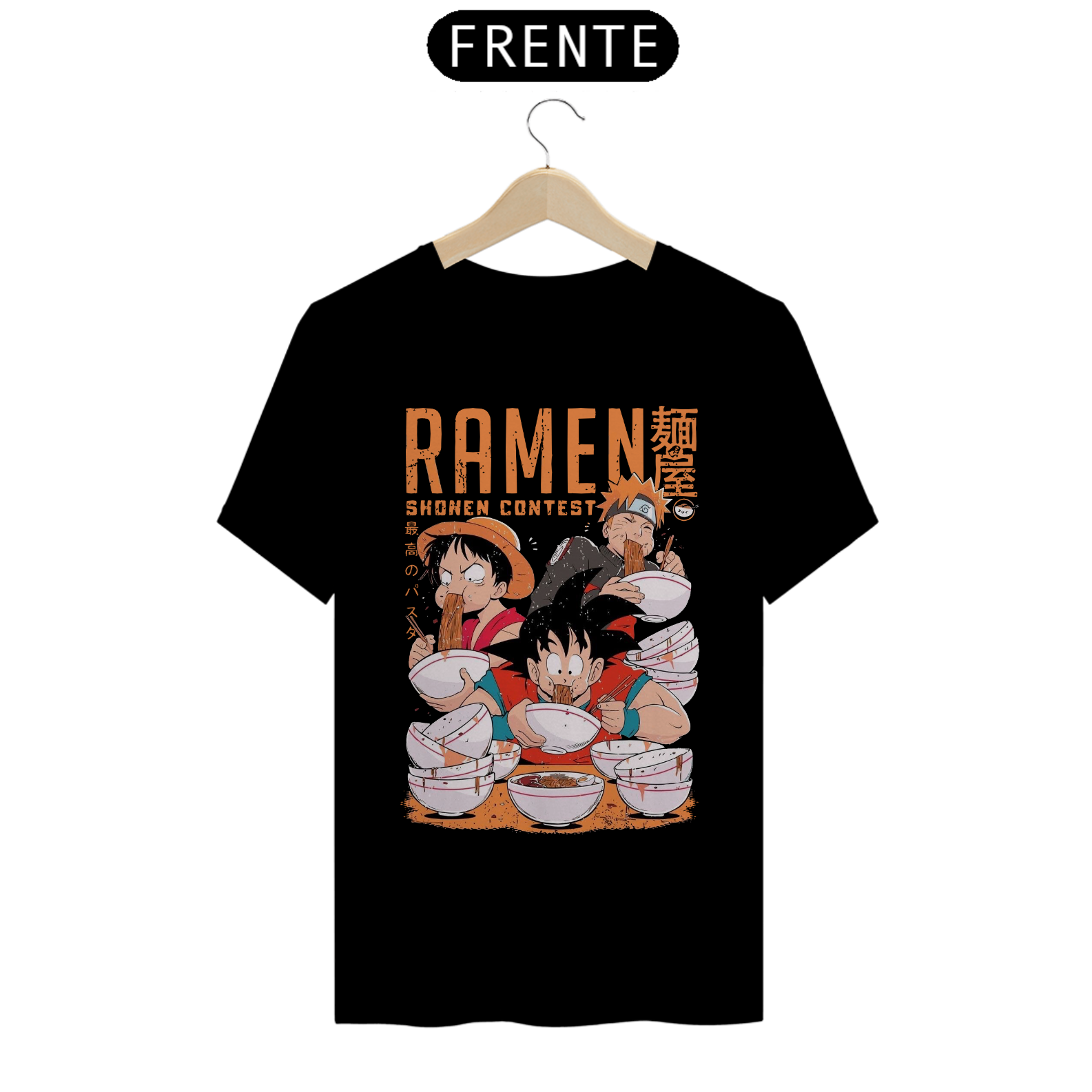 Camiseta Lamen Animes