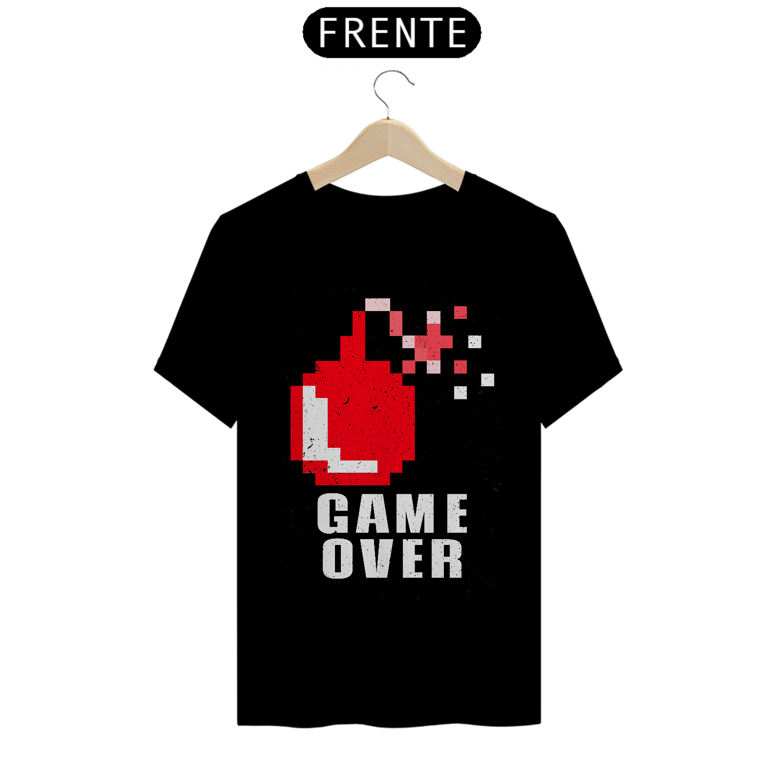 Camiseta Game Over