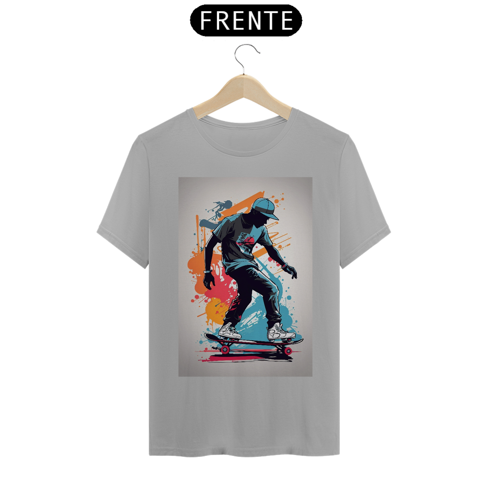Camiseta Masculina Skate