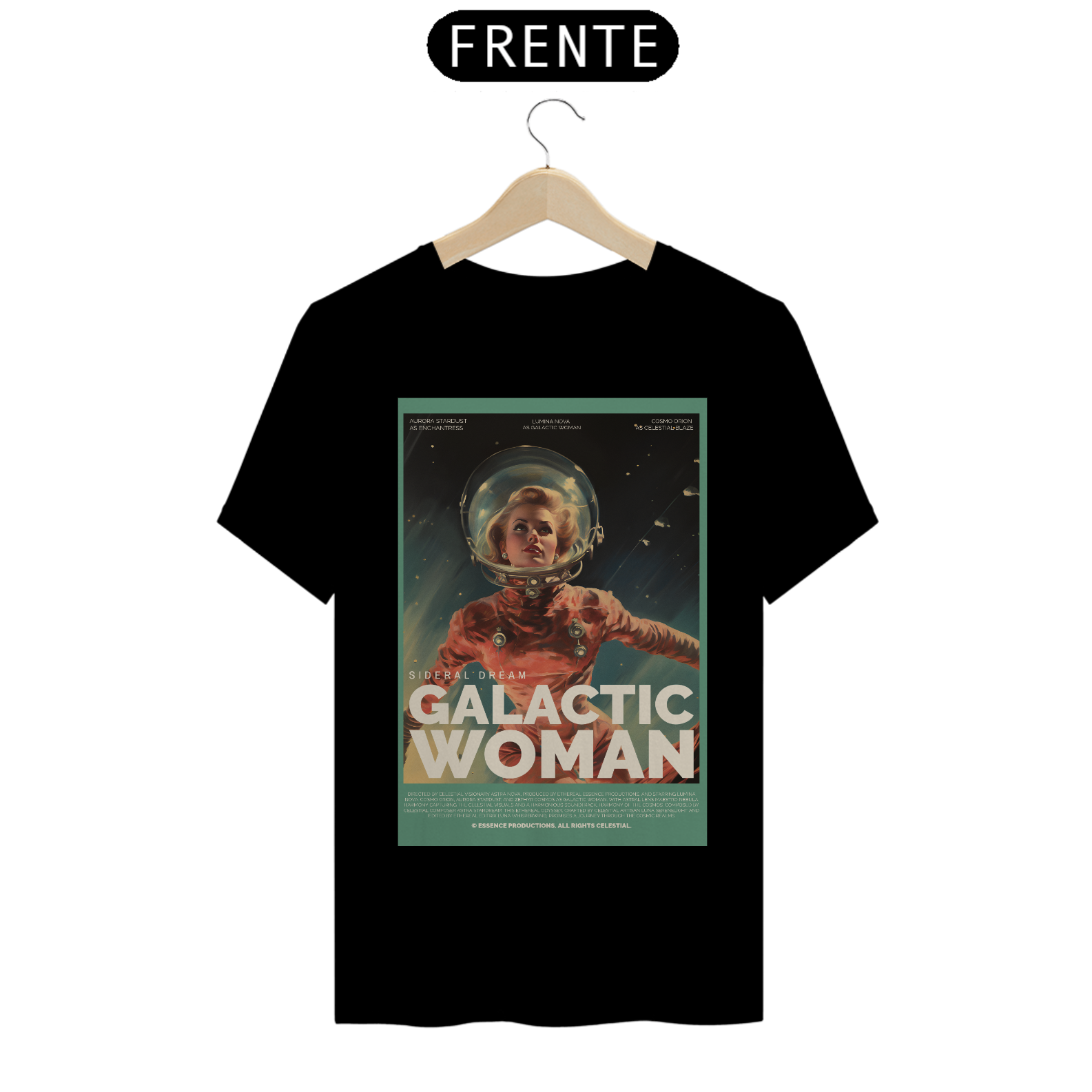 CAMISETA - GALACTIC WOMAN