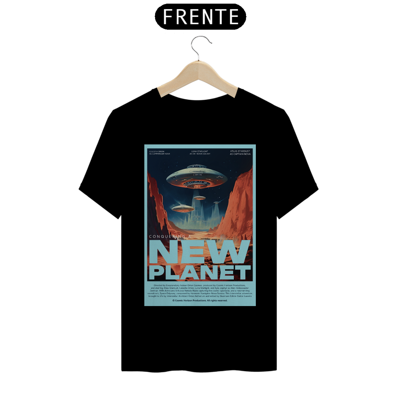 CAMISETA - NEW PLANET