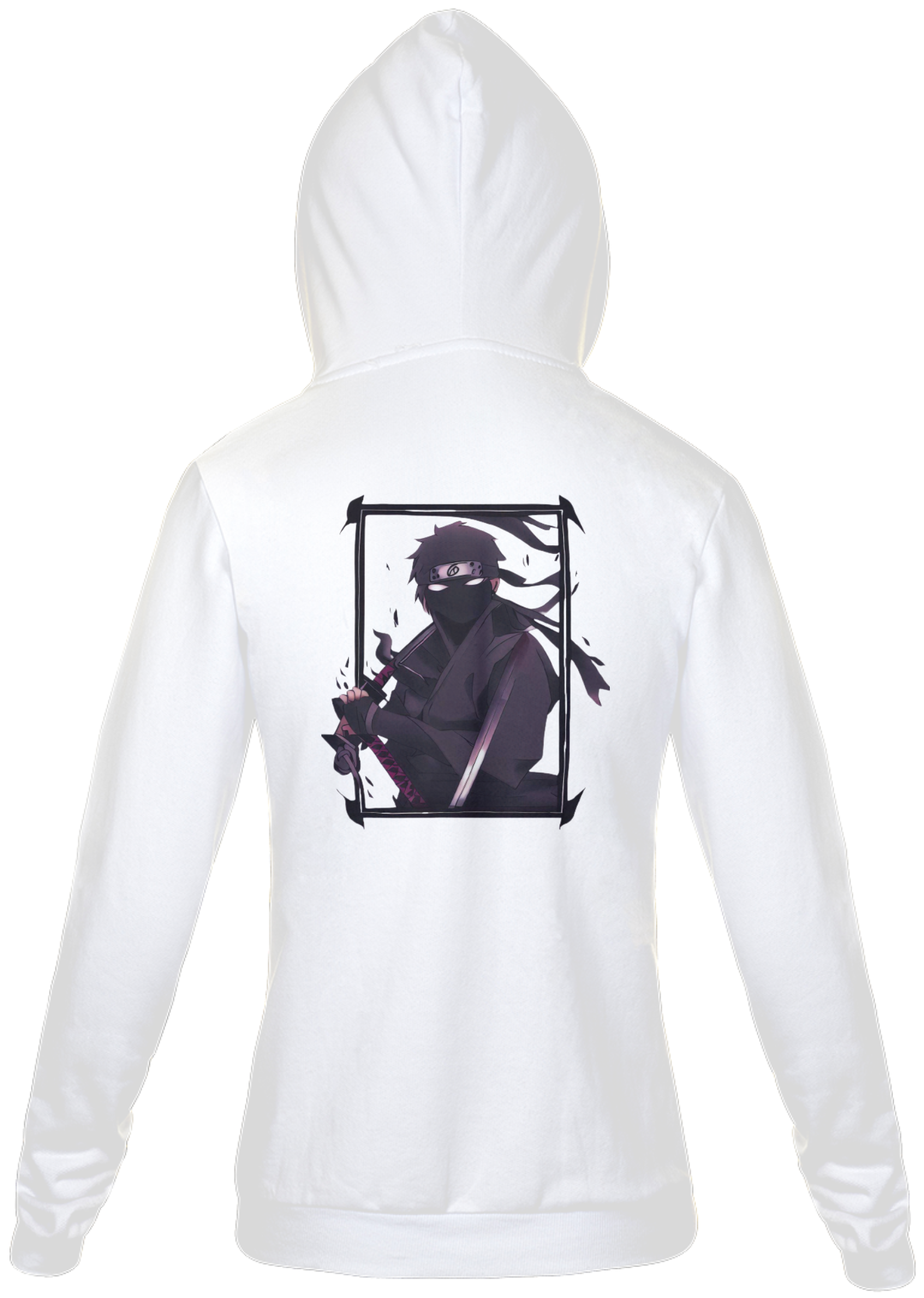 Moletom Ziper Ninja Dark