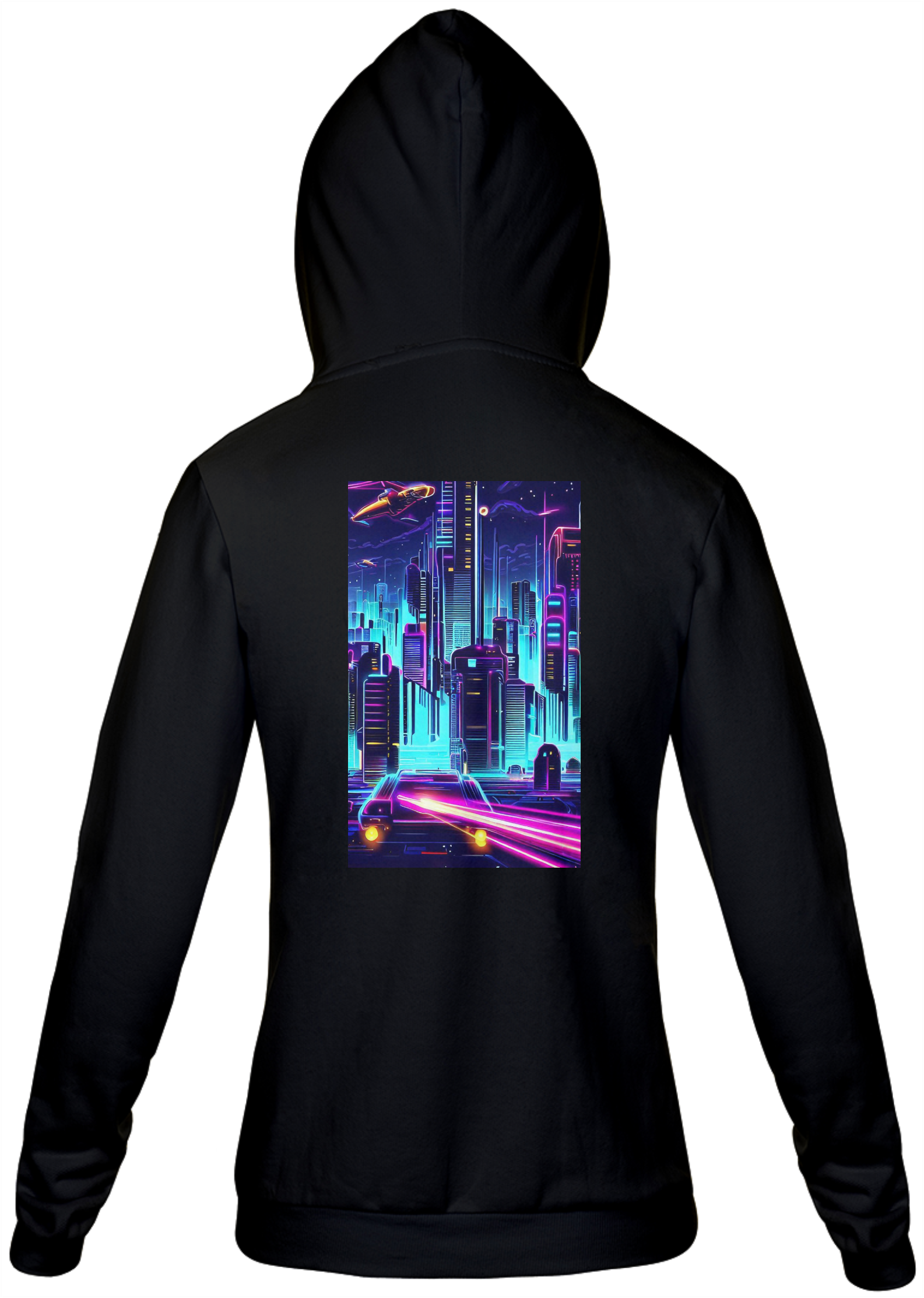 Moletom Zíper City Futurista