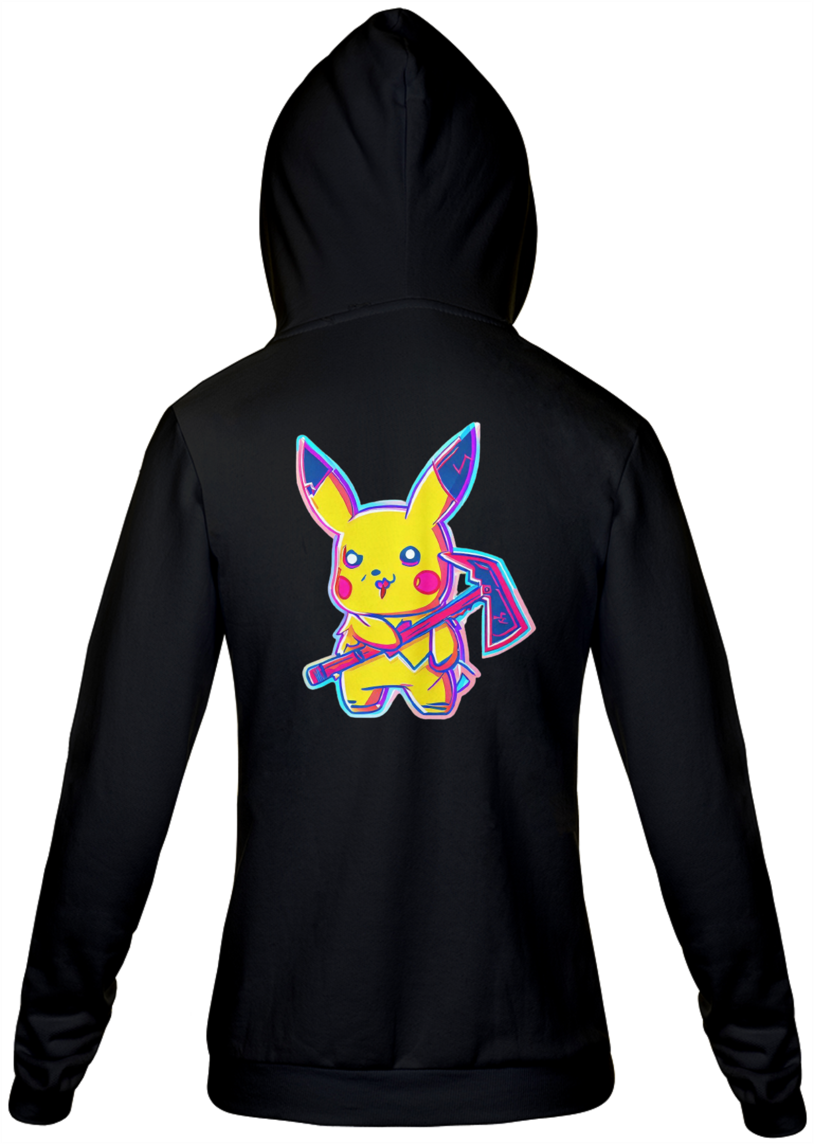 Moletom Zíper Pikachu Assassino