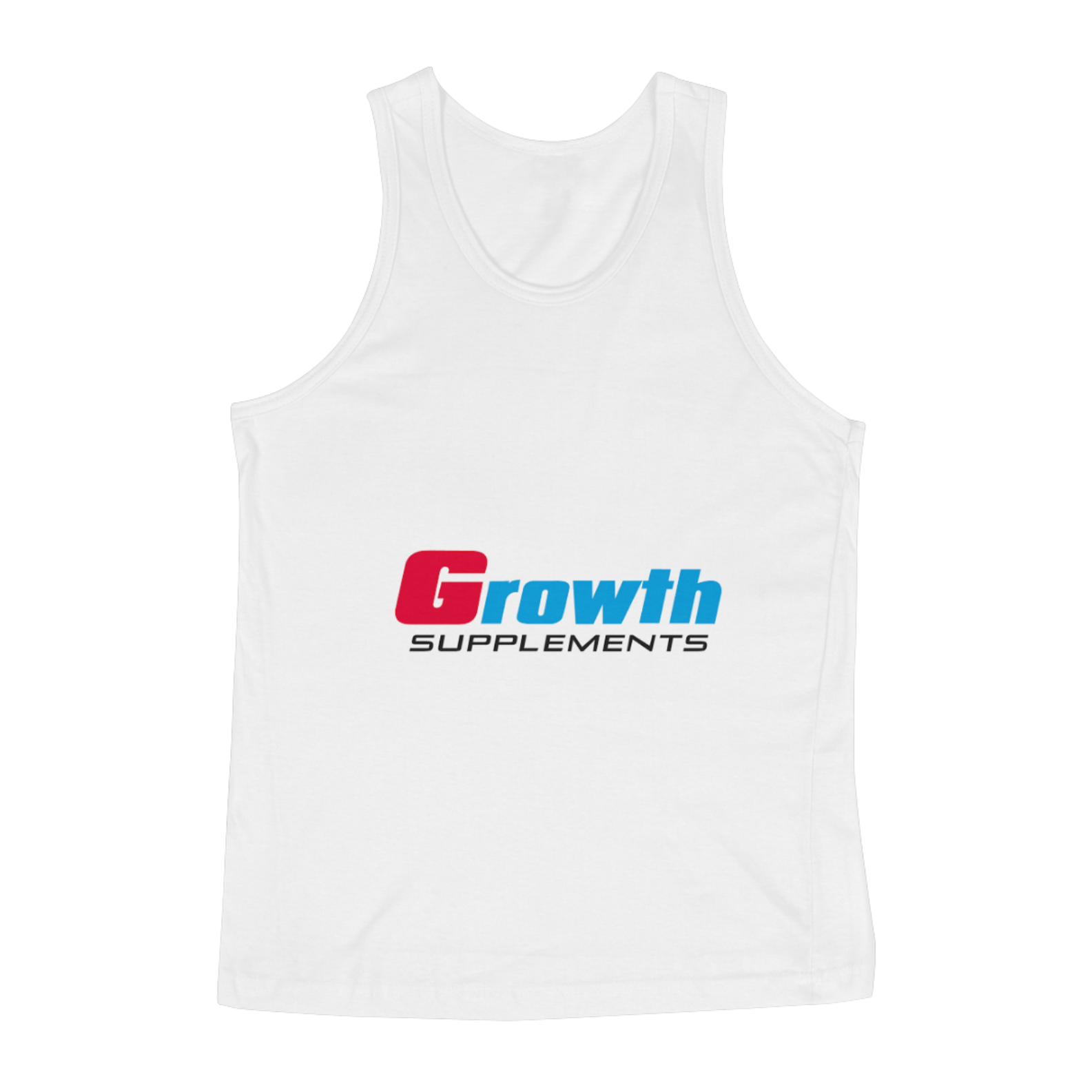 camiseta growth supplements branca