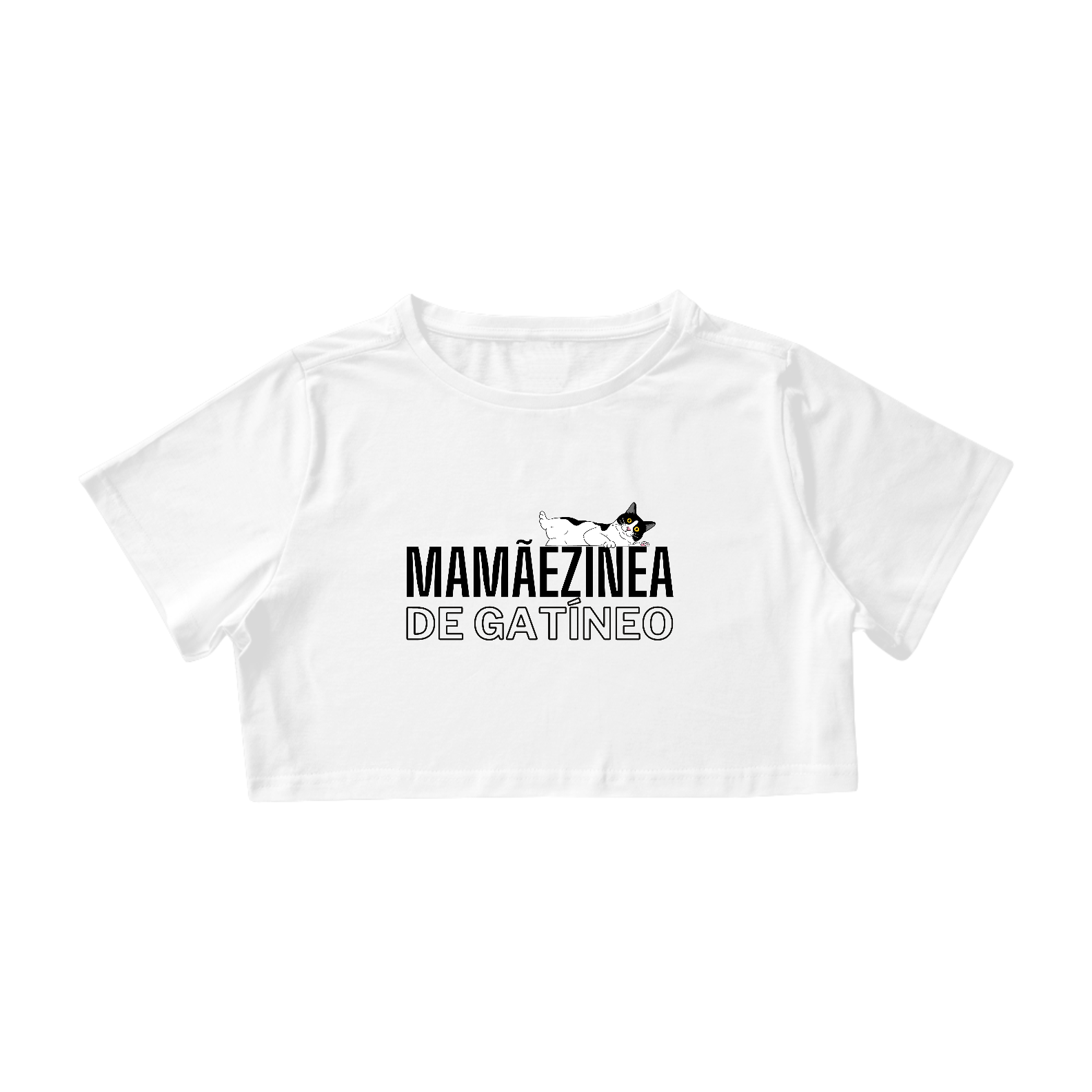 Cropped Mamãezinea - Clara