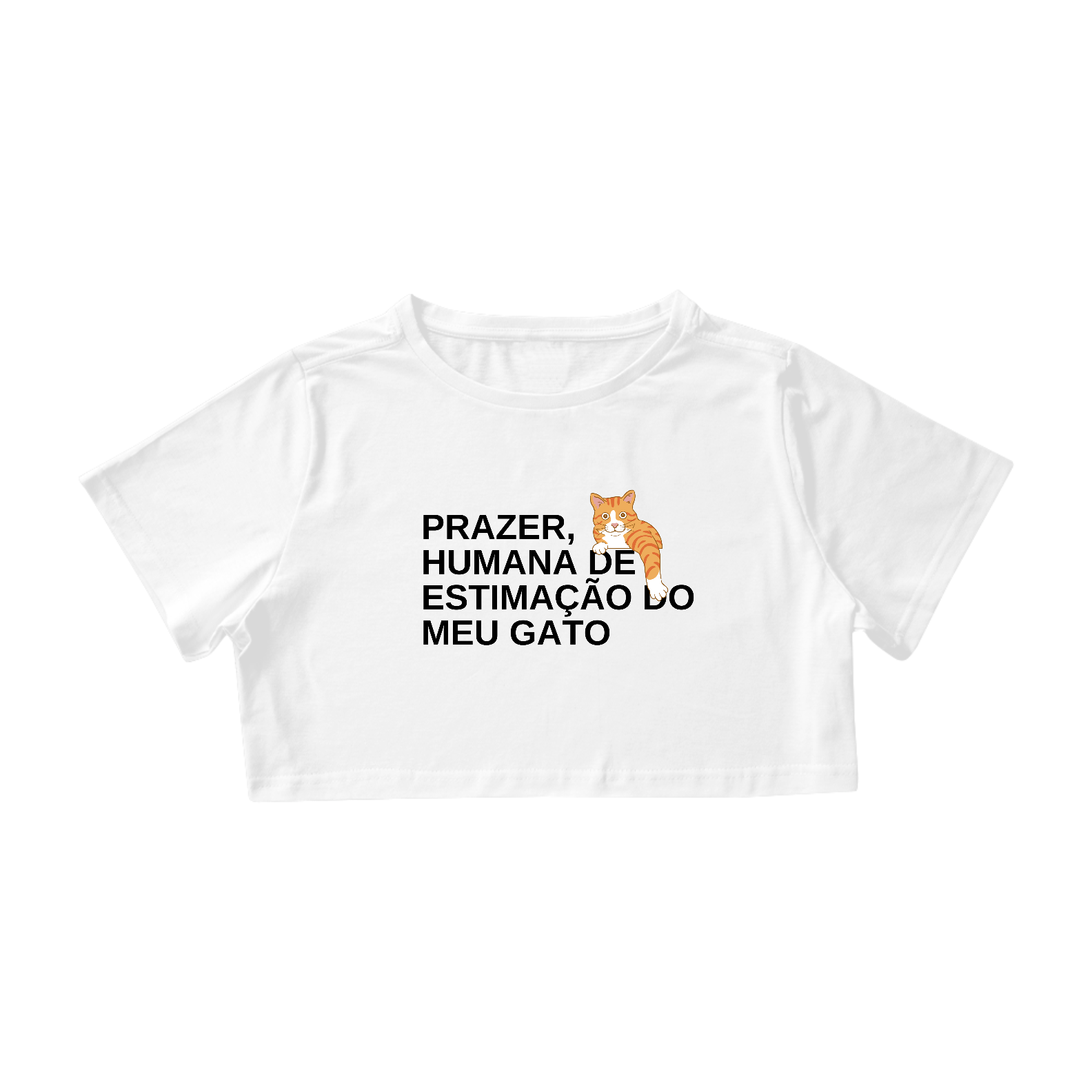 Cropped Humana de Estimação - Clara