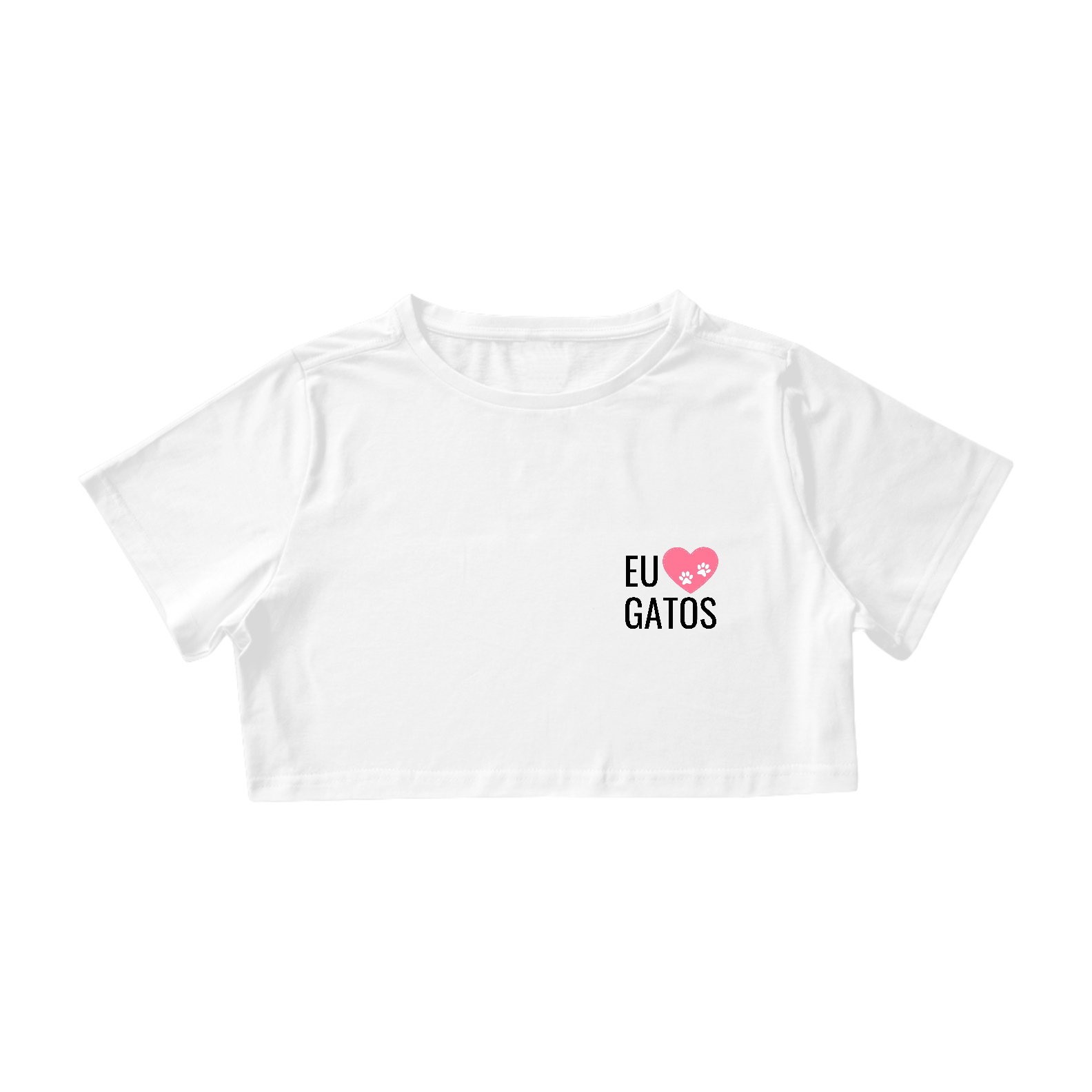 Cropped Eu Amo Gatos 2 - Clara