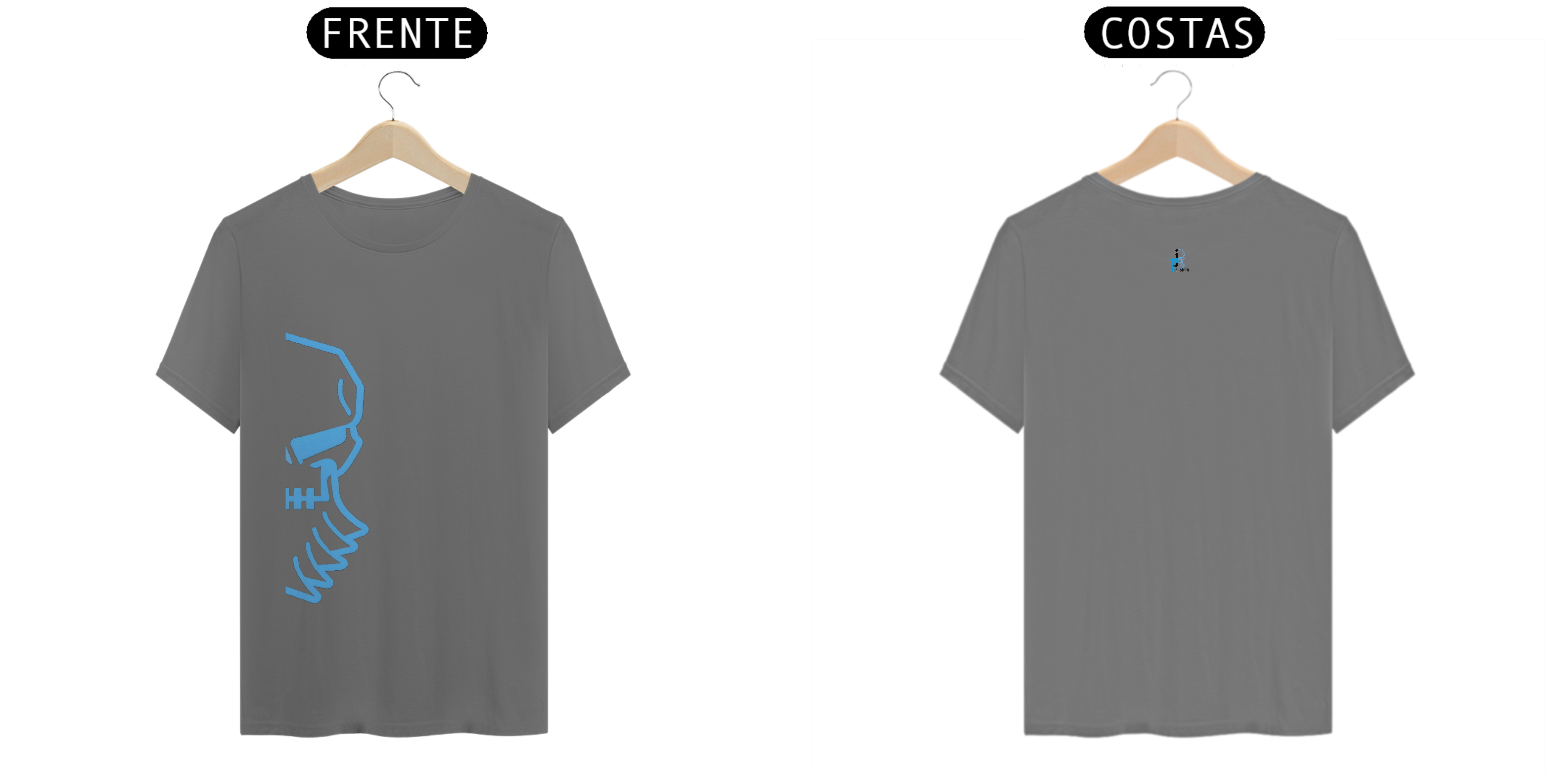 Camiseta Longline Caveira