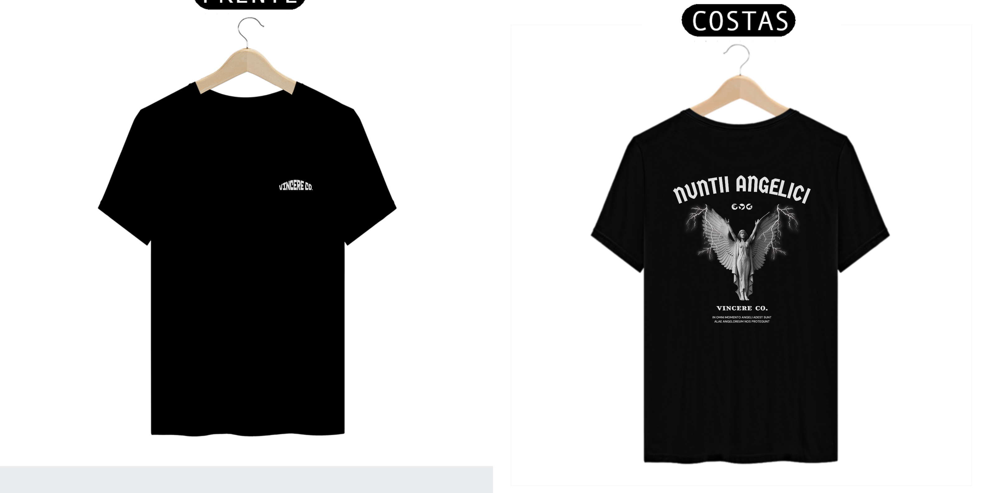 T-shirt Angelical Camiseta Angelical Vincere Co.