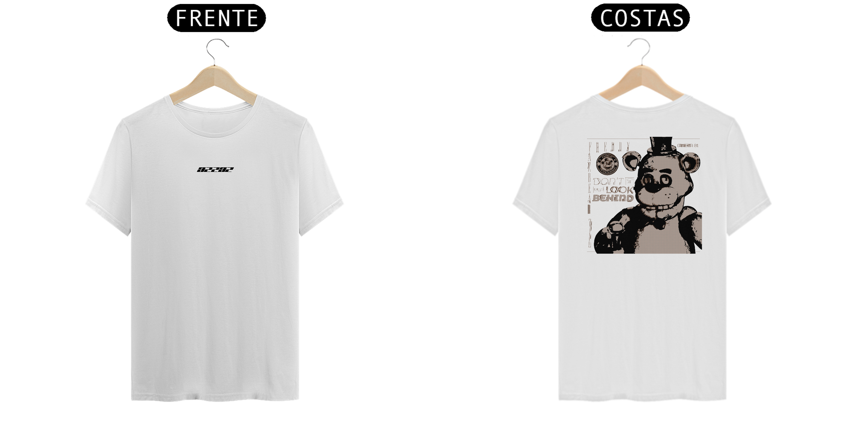 Camiseta | Freddy - '' DON'T LOOK BEHIND''