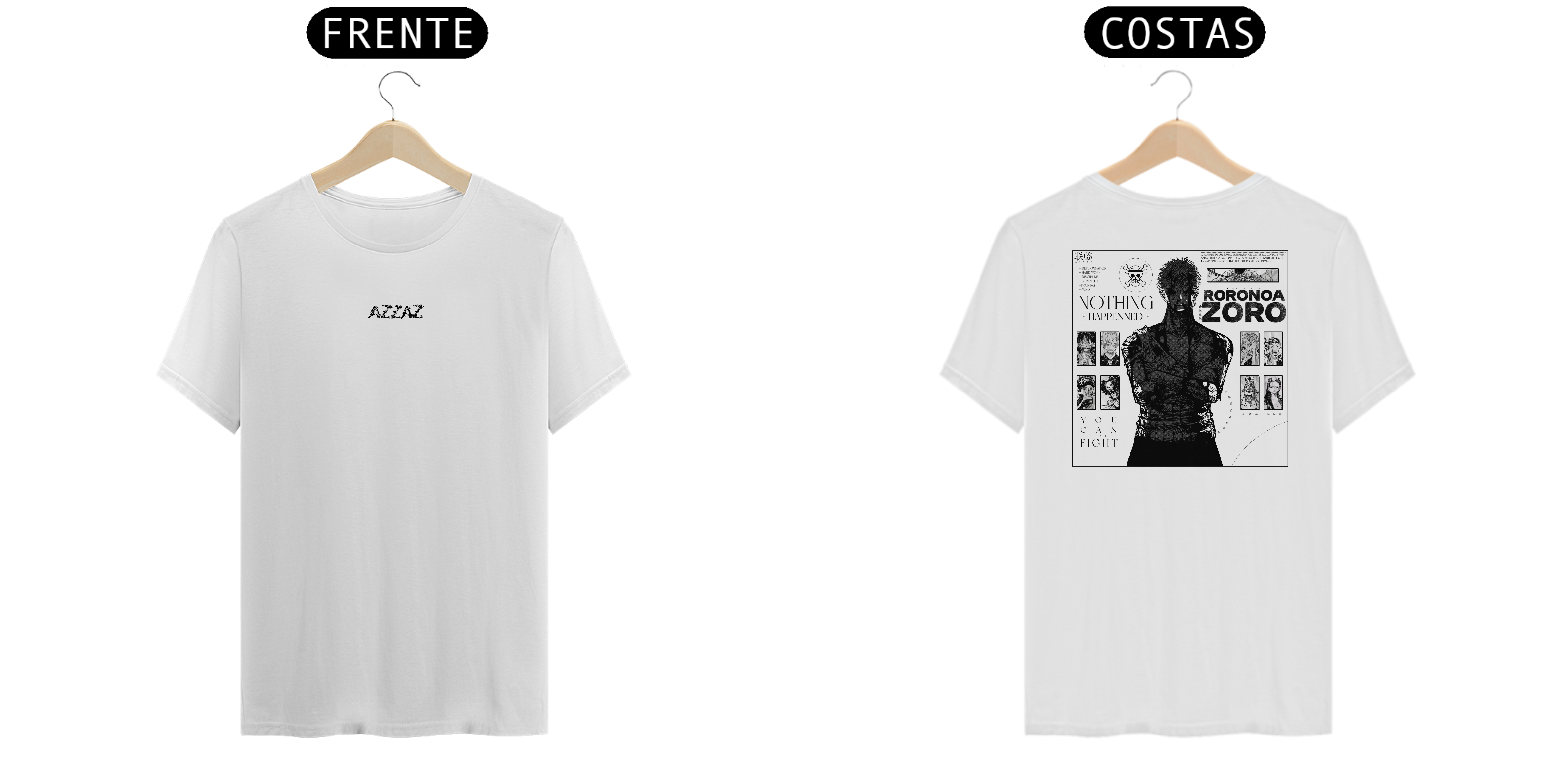 Camiseta | Zoro - '' POR NÓS''