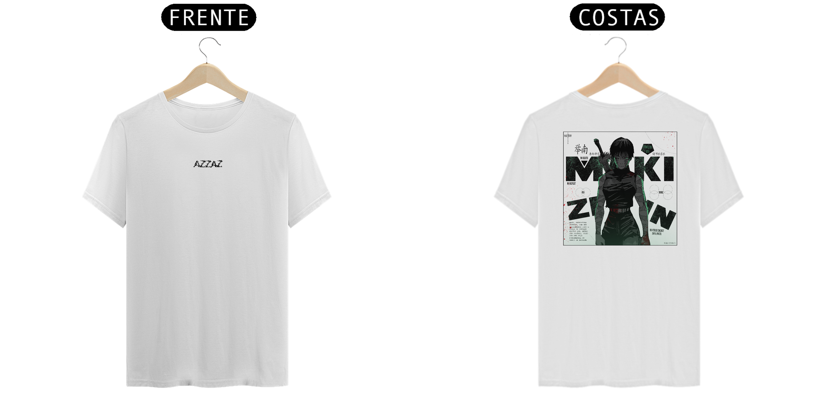 Camiseta | Maki Zenin - '' OBSTINADA'' 