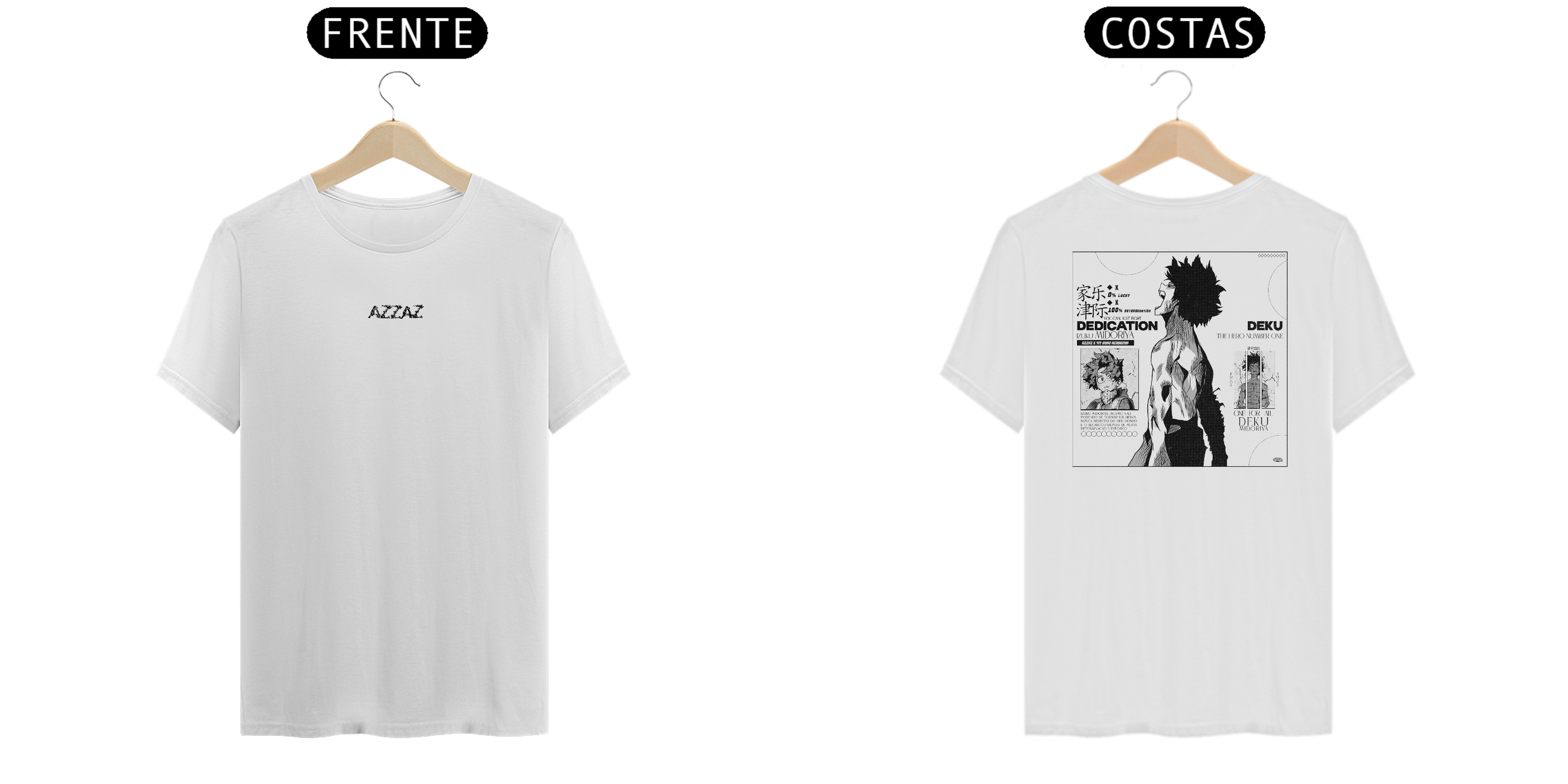 Camiseta | Midoriya - '' UM POR TODOS''