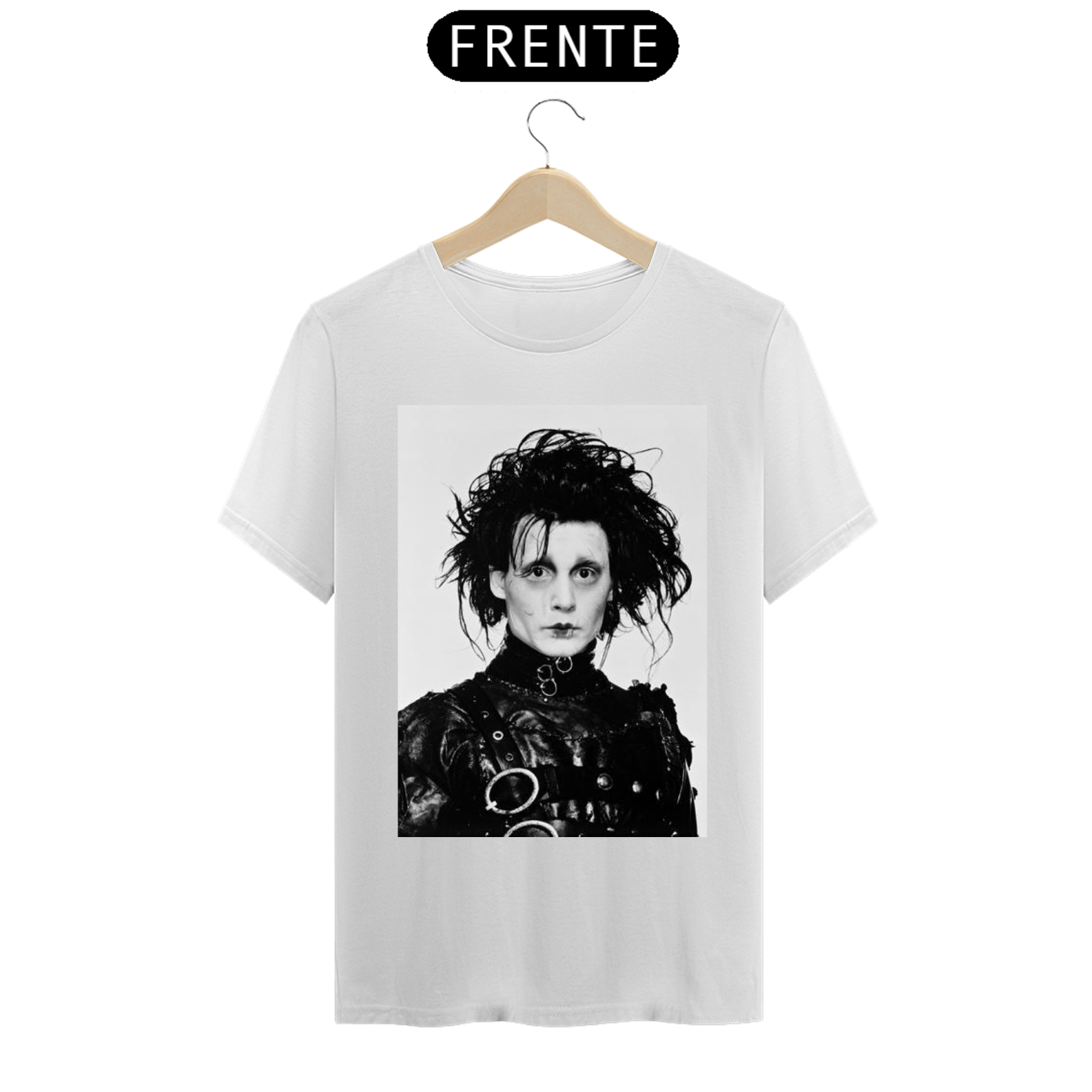 camiseta edward mãos de tesoura