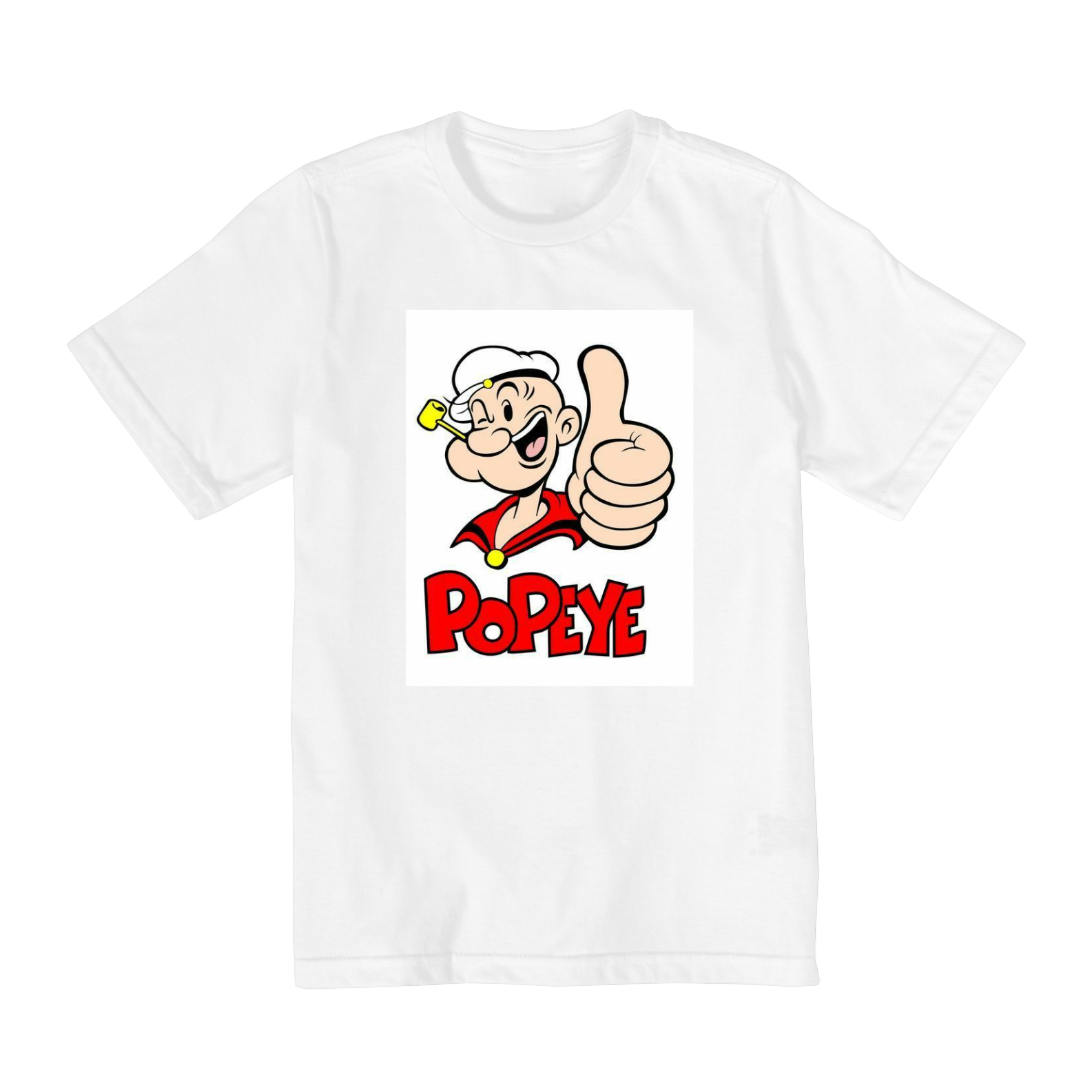 camiseta infantil marinheiro popeye