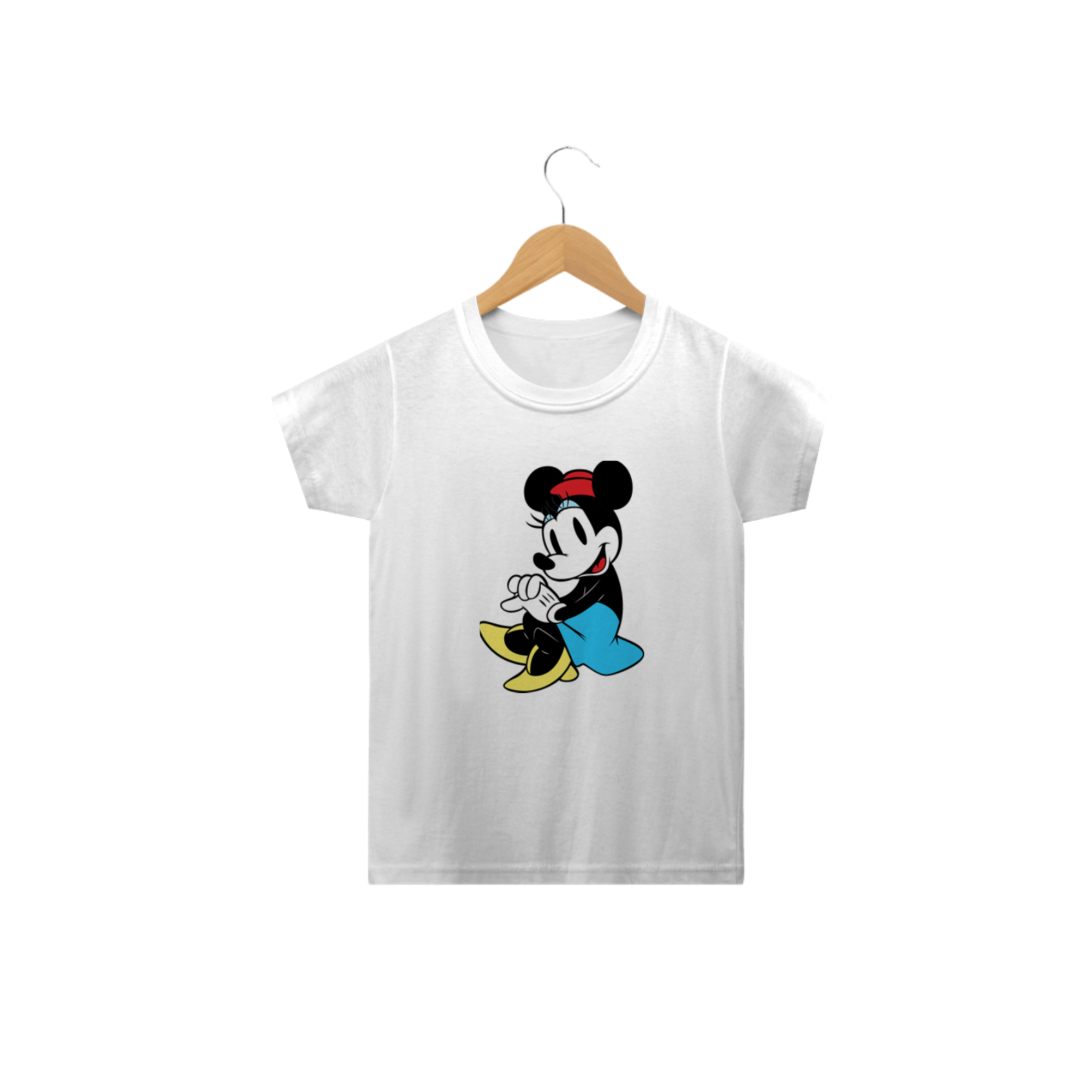 camiseta infantil minnie 