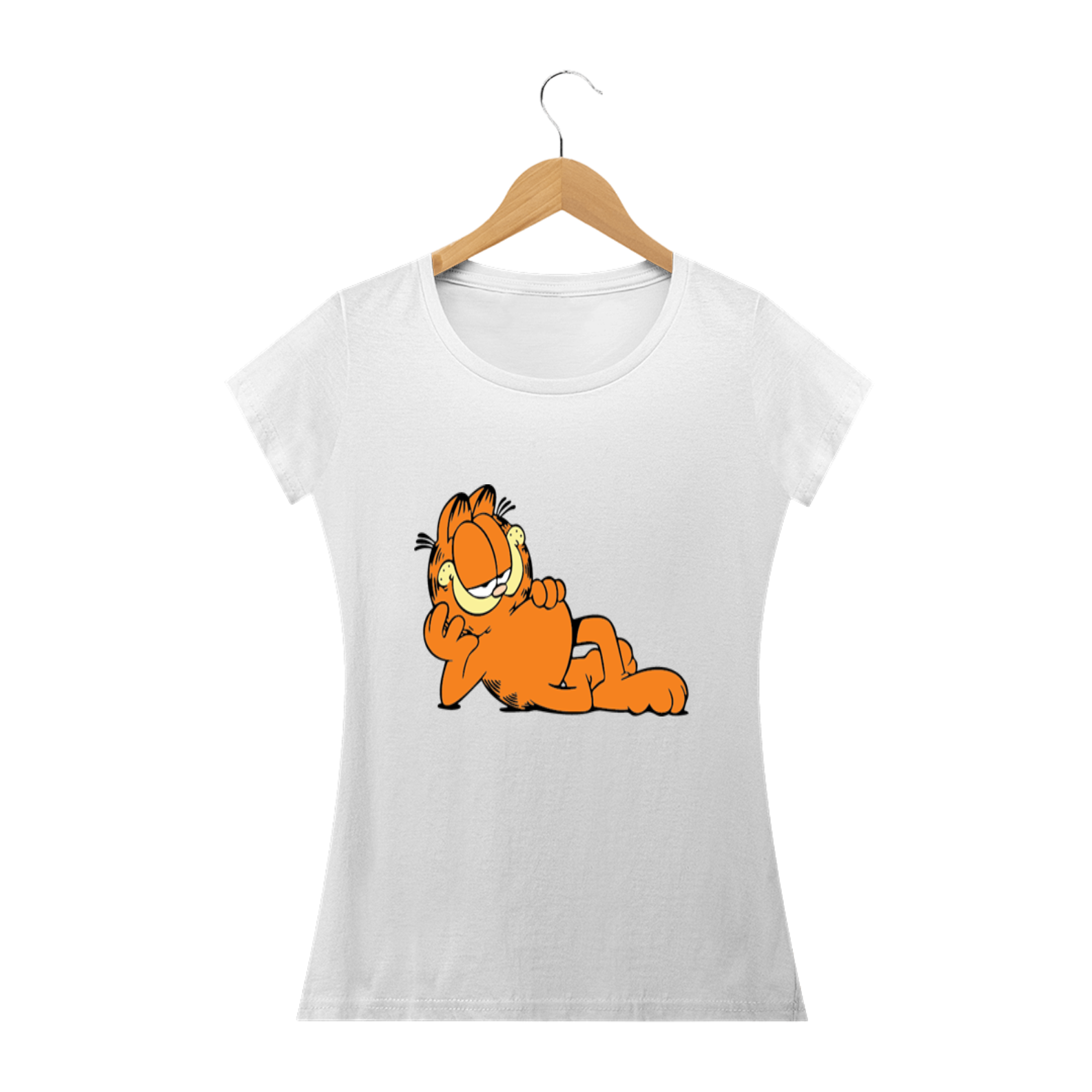 camiseta feminina garfield 