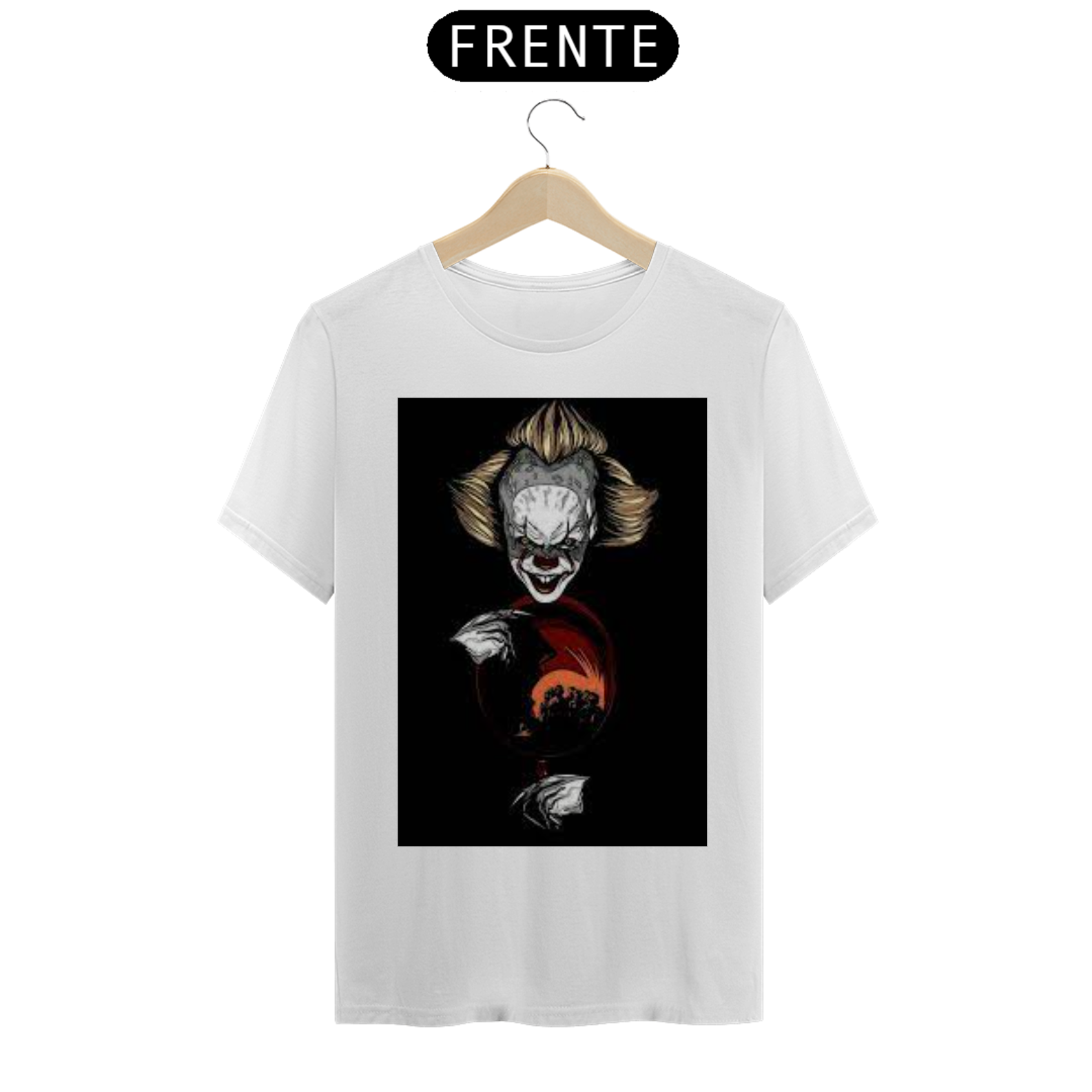 camiseta masculina  IT a coisa 