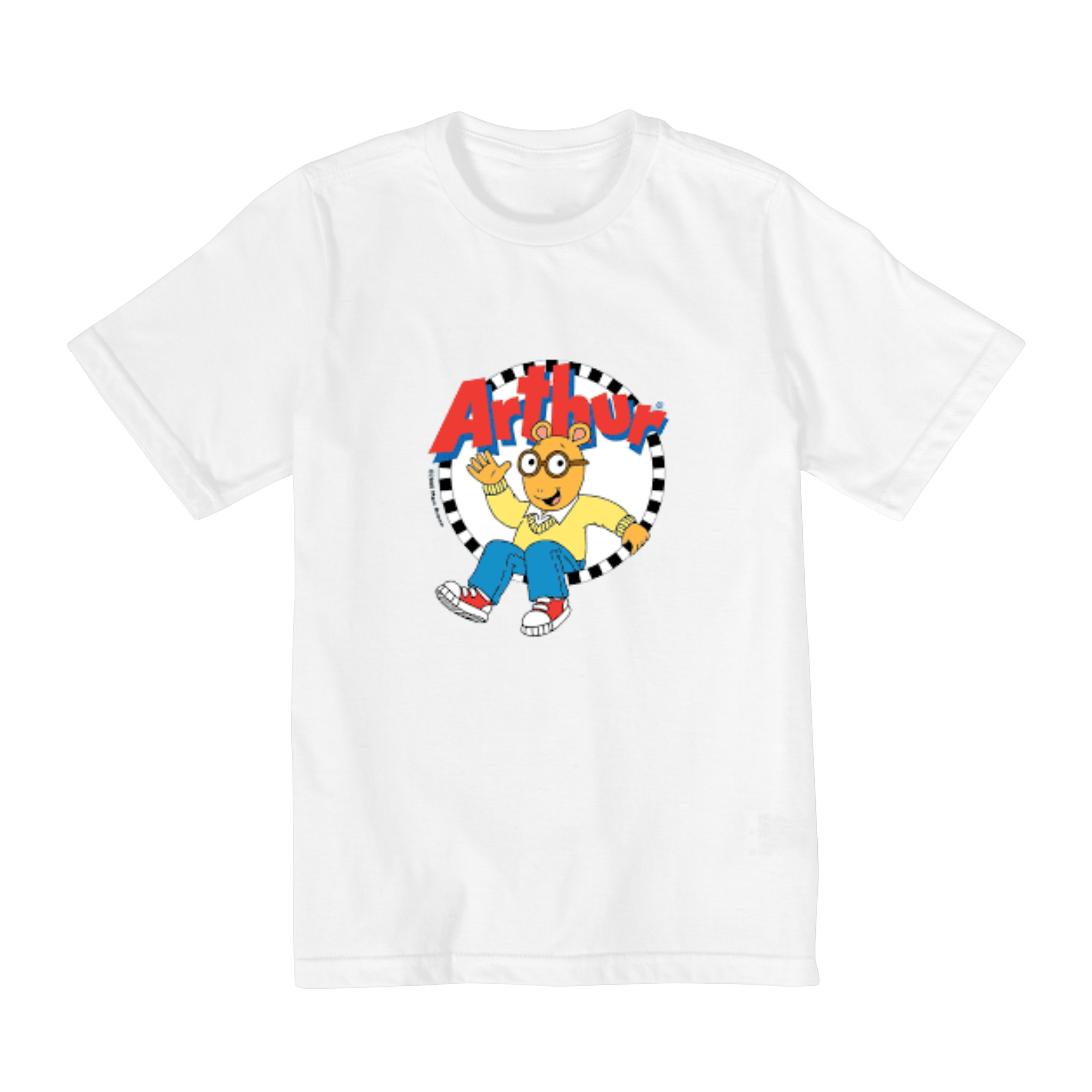 camiseta infantil desenho arthur