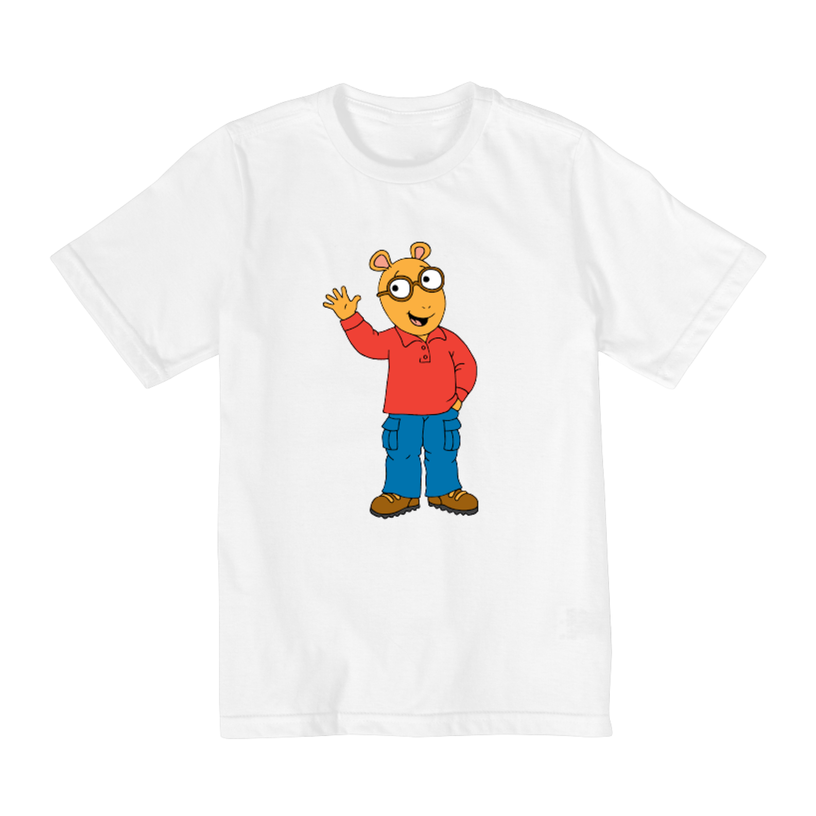 camiseta infantil desenho arthur