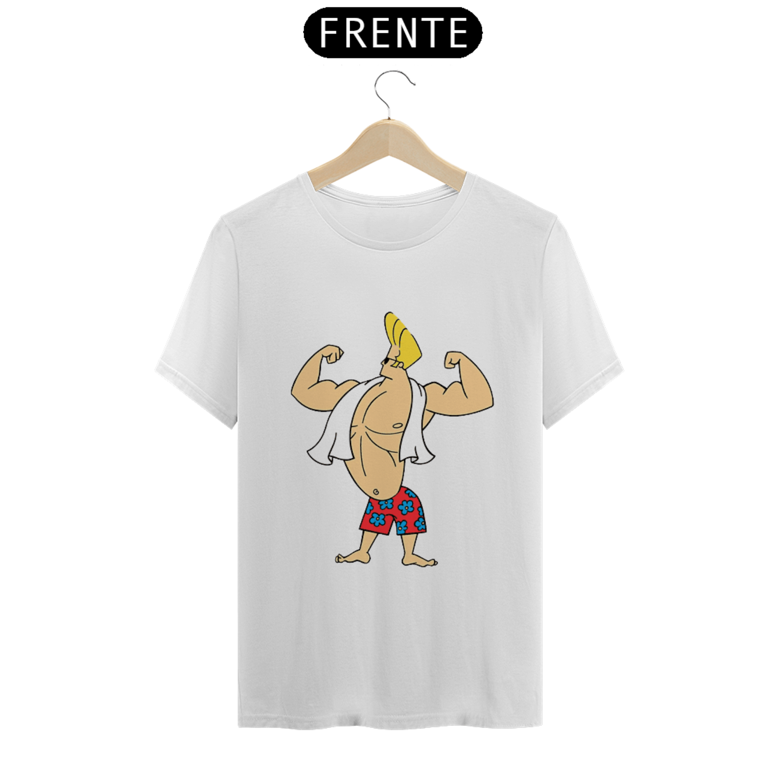 camiseta masculina johnny bravo