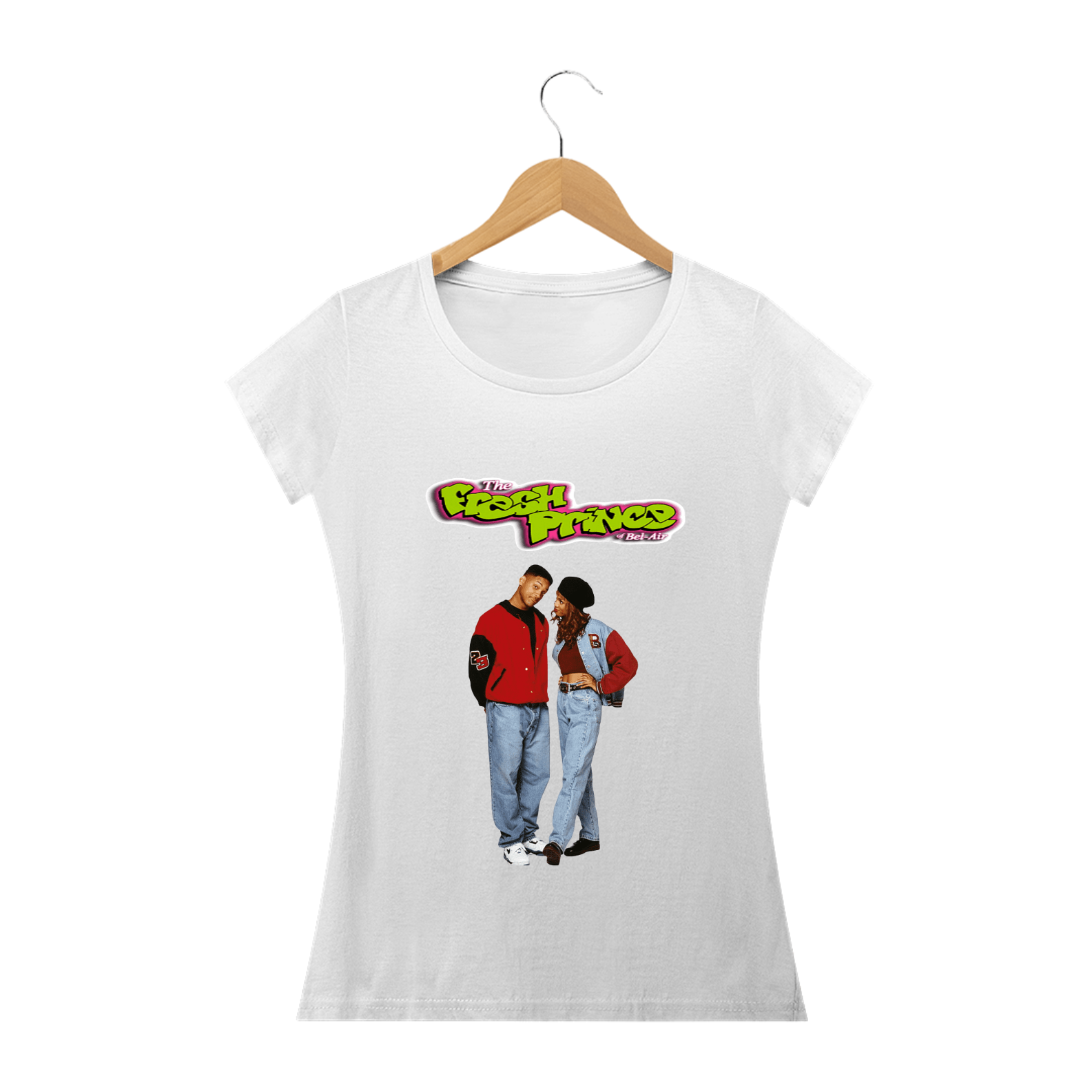 camiseta feminina um maluco no pedaço 