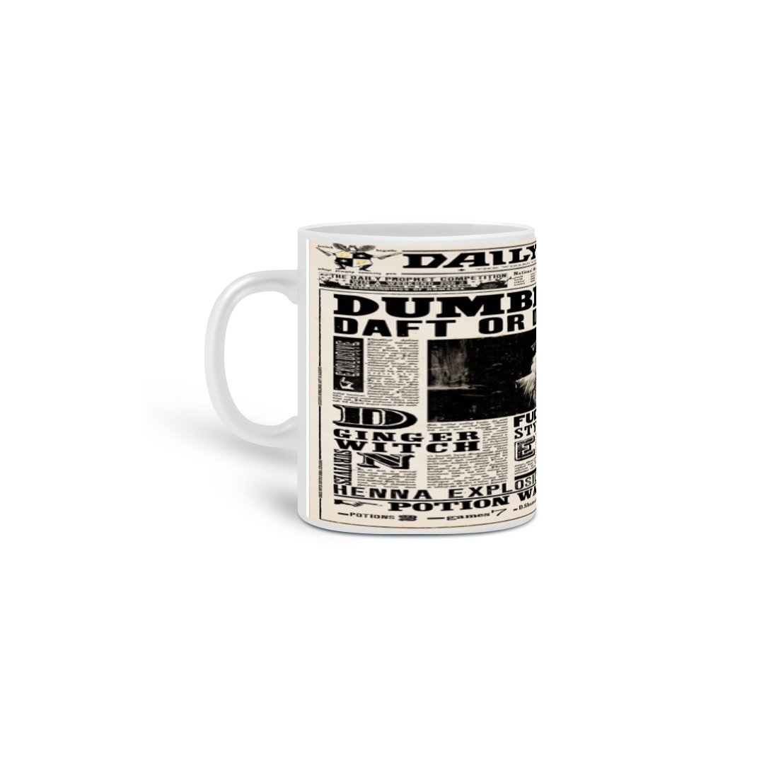caneca o profeta diario harry potter 