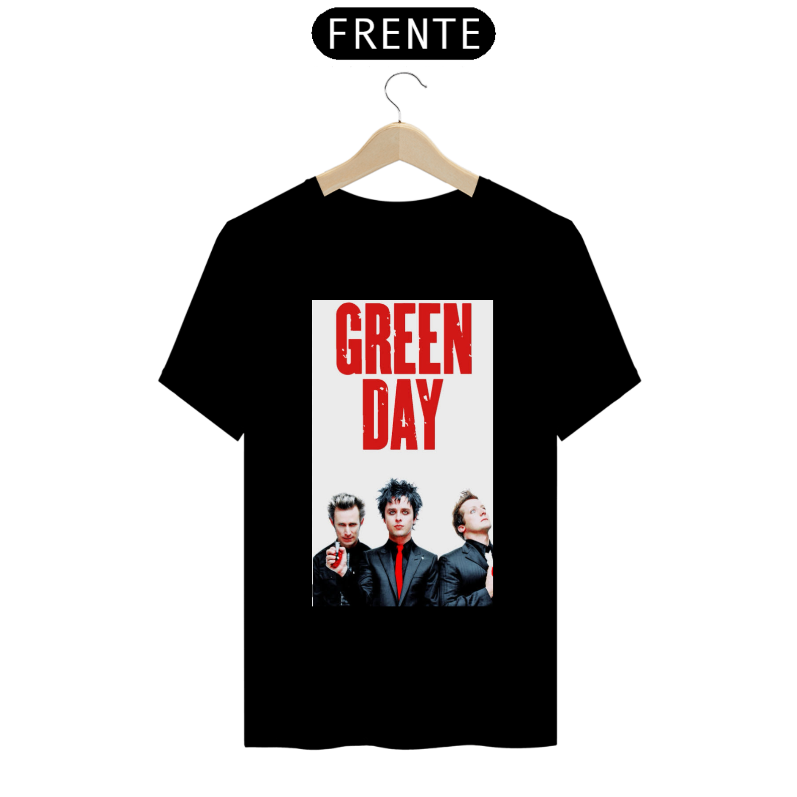 camiseta Green day masculino 1