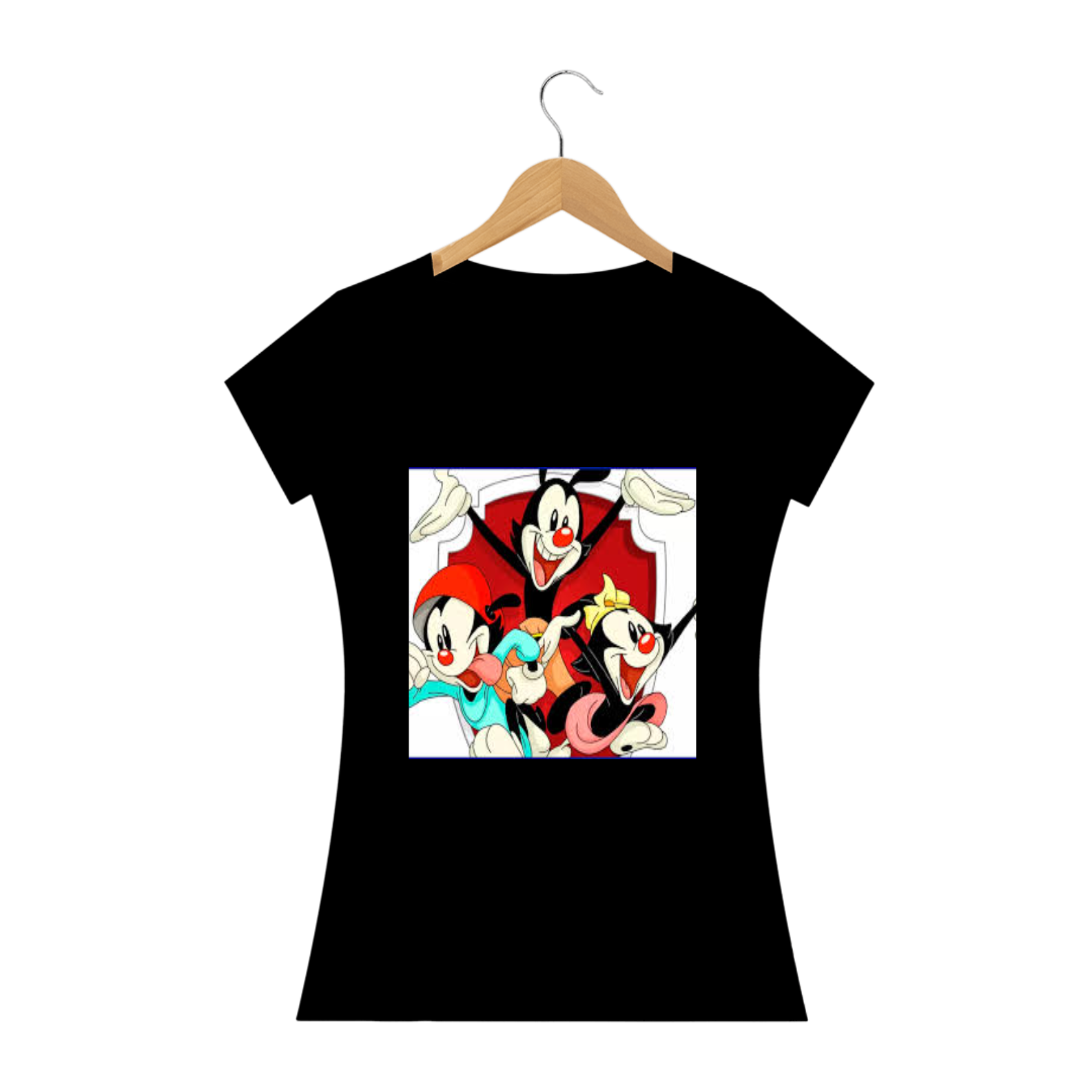 camiseta feminina animaniacs