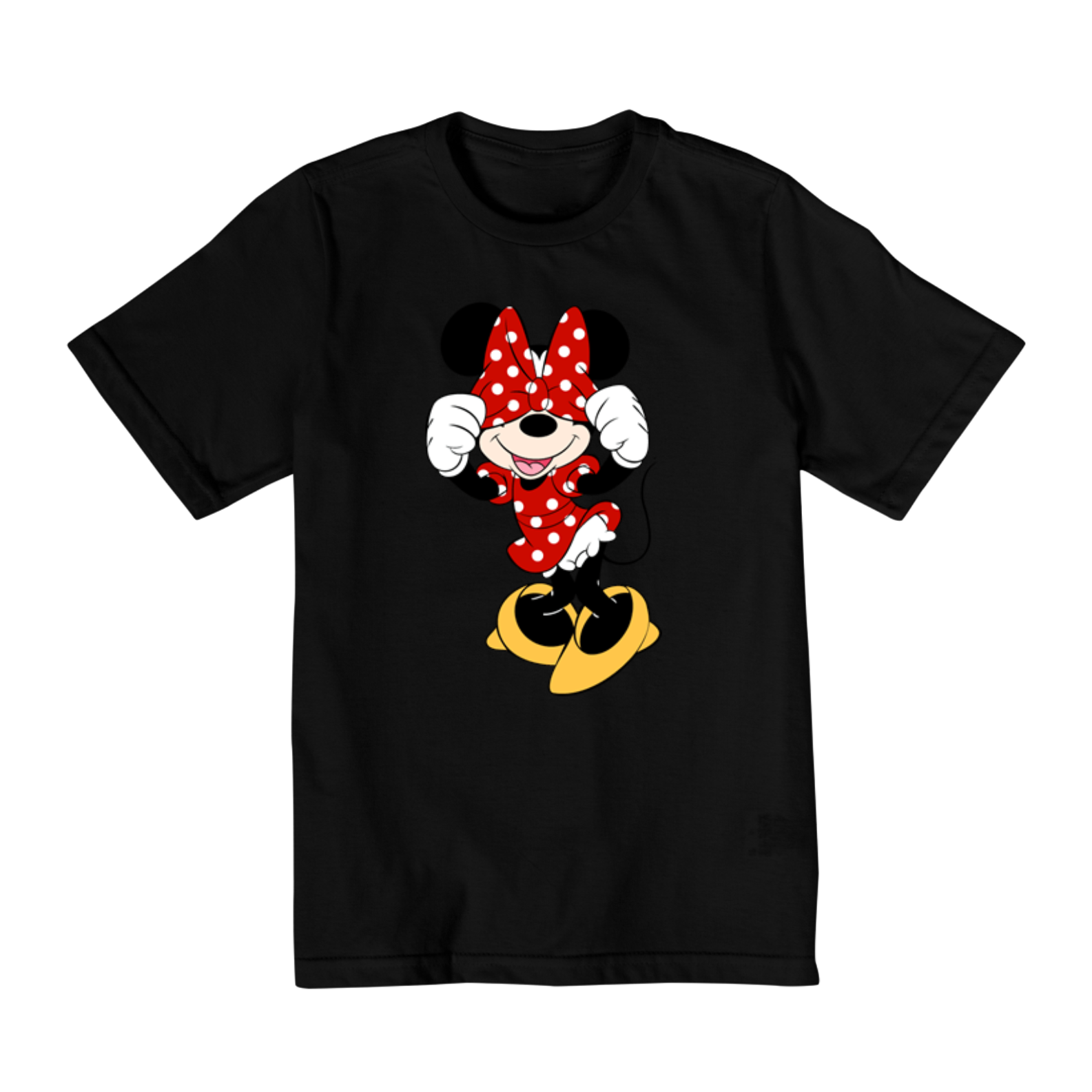 camiseta infantil minnie  