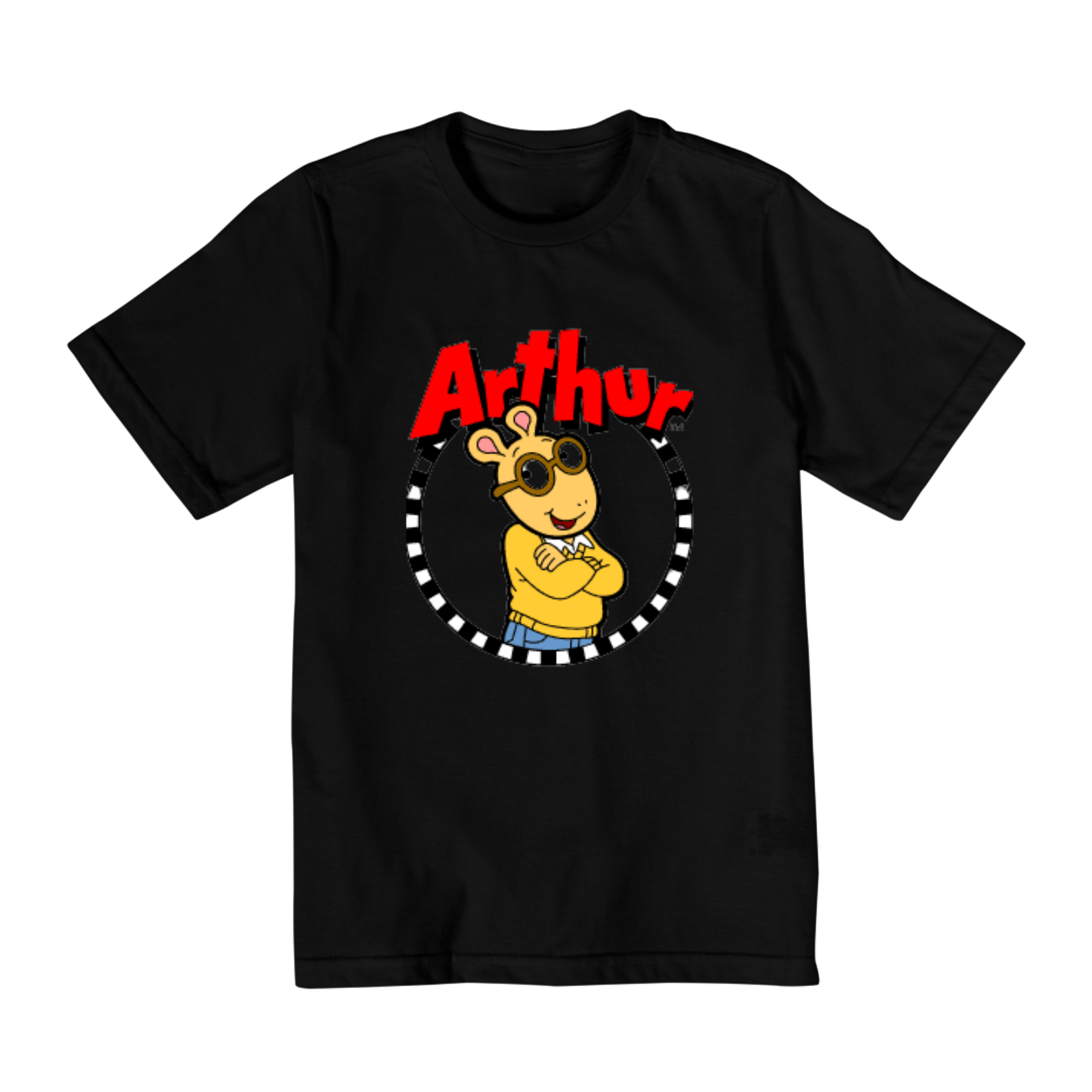 camiseta infantil desenho arthur 