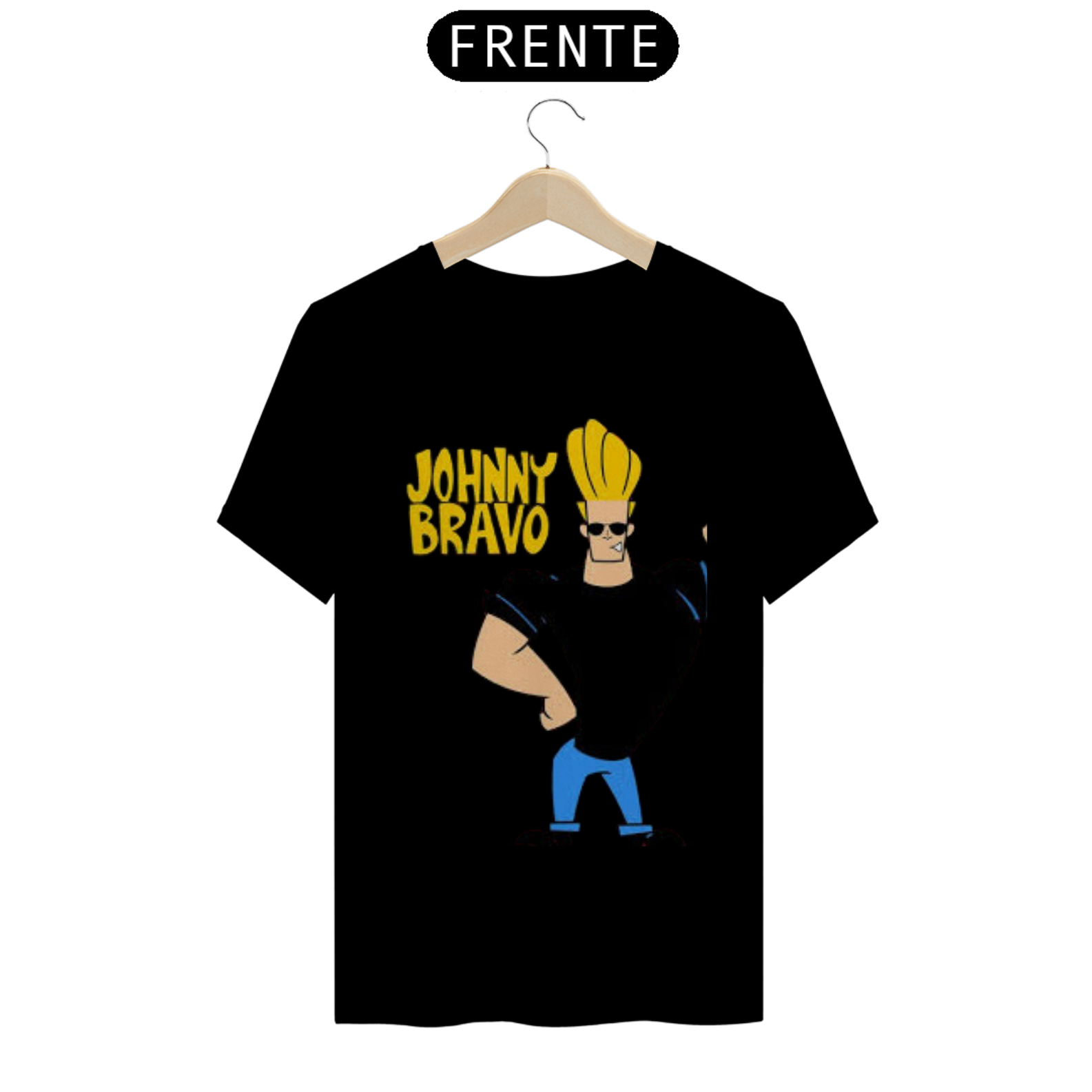 camiseta masculina johnny bravo