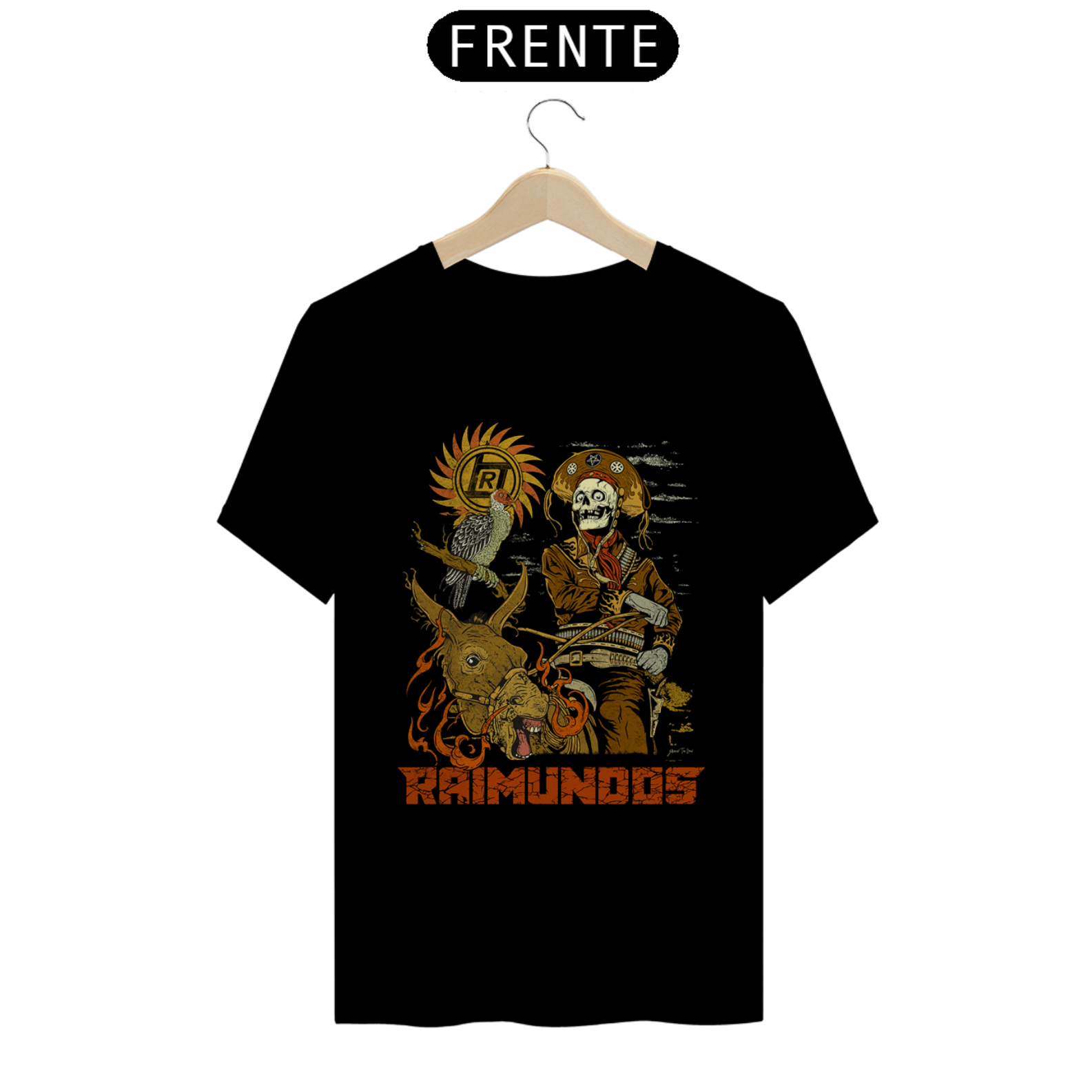 camiseta quality raimundos