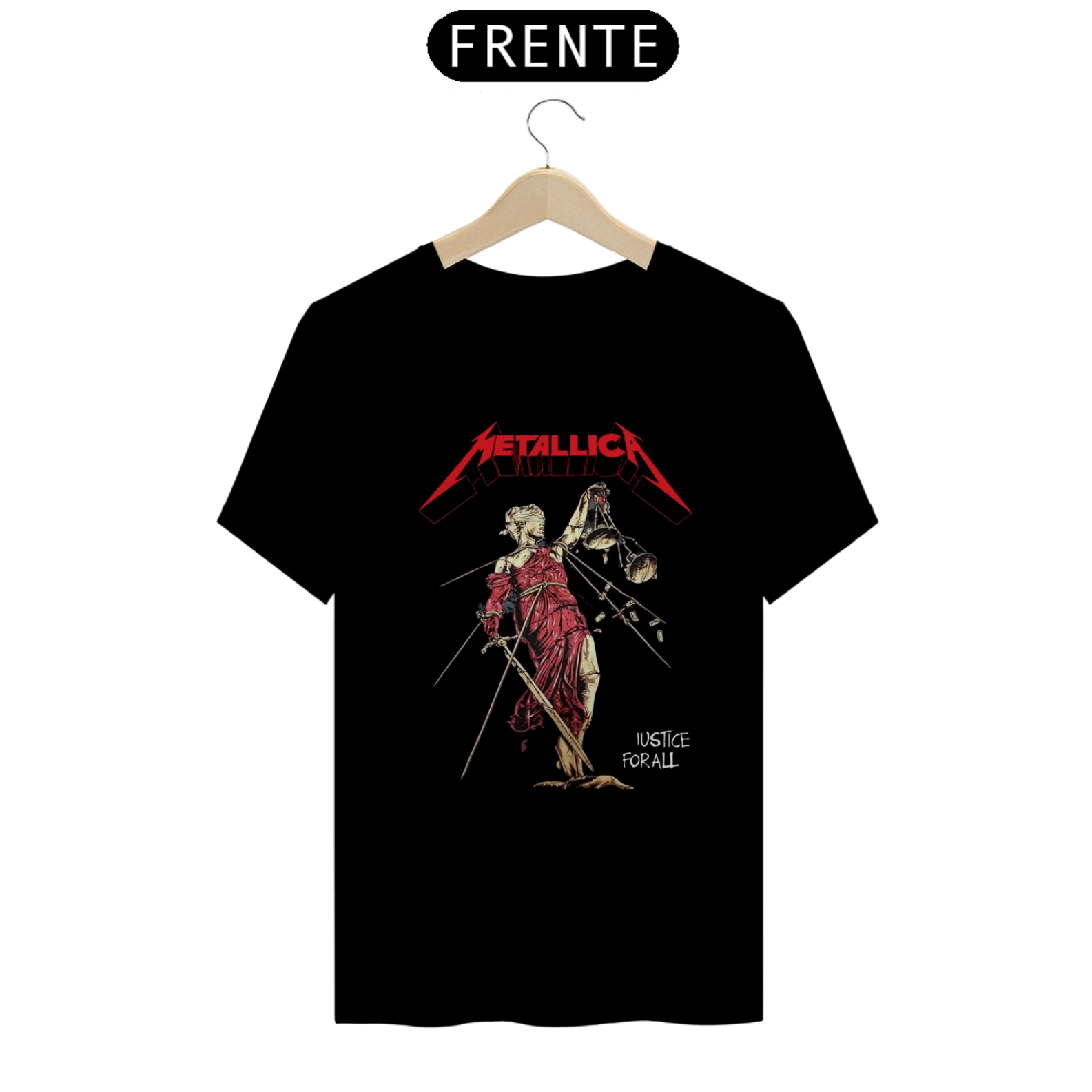 camiseta quality Metallica 