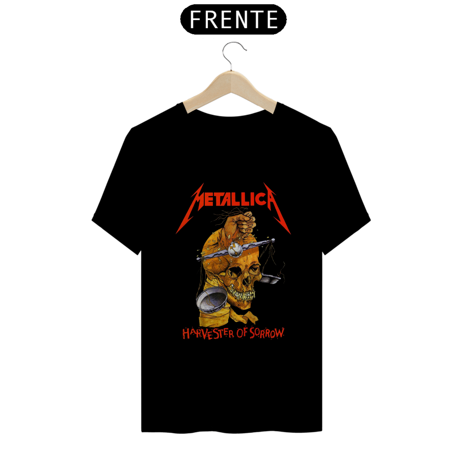 Camiseta quality Metallica 