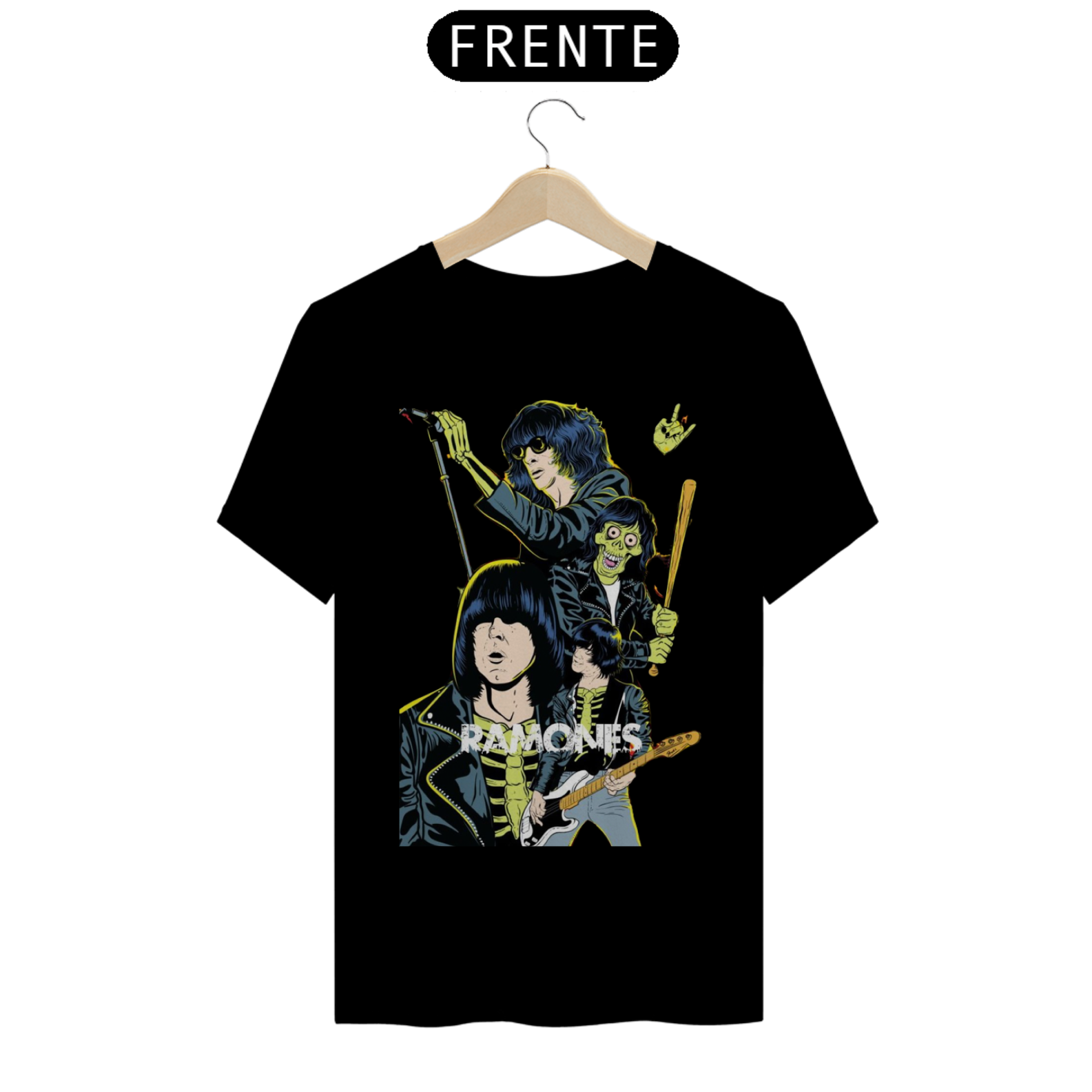 Camiseta quality Ramones