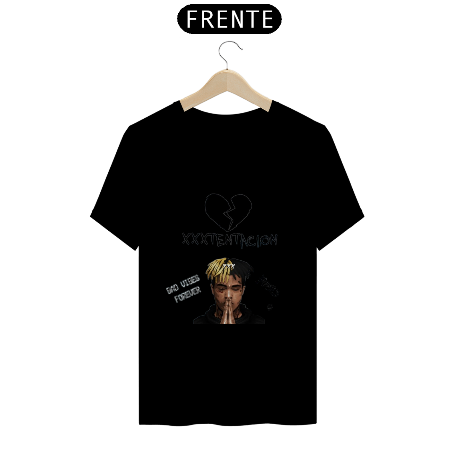 Nome do produto: XXX tentacion T-shirt quality
