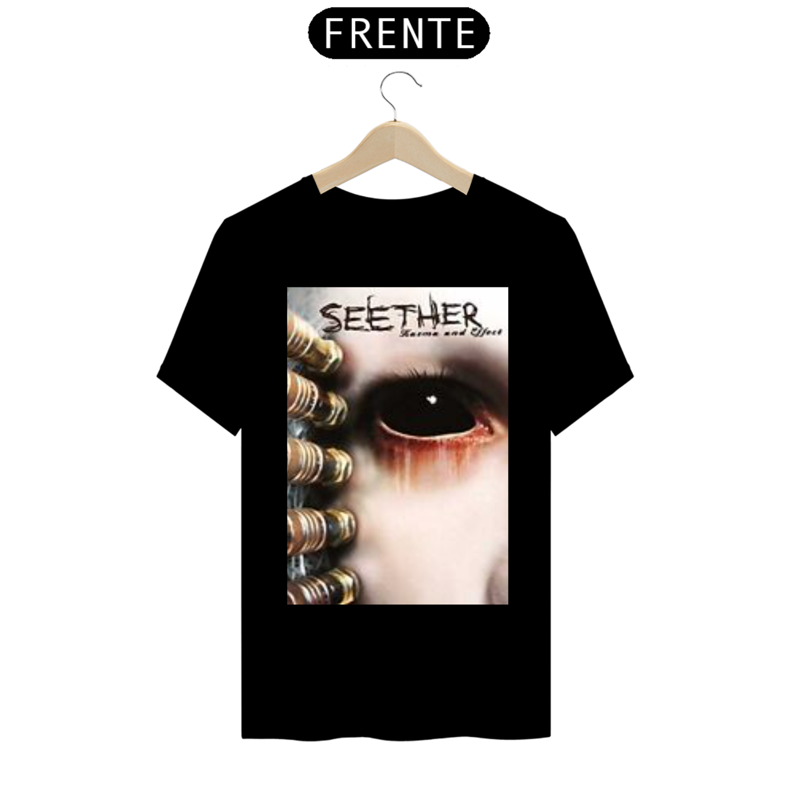 camiseta seether karma and effect 