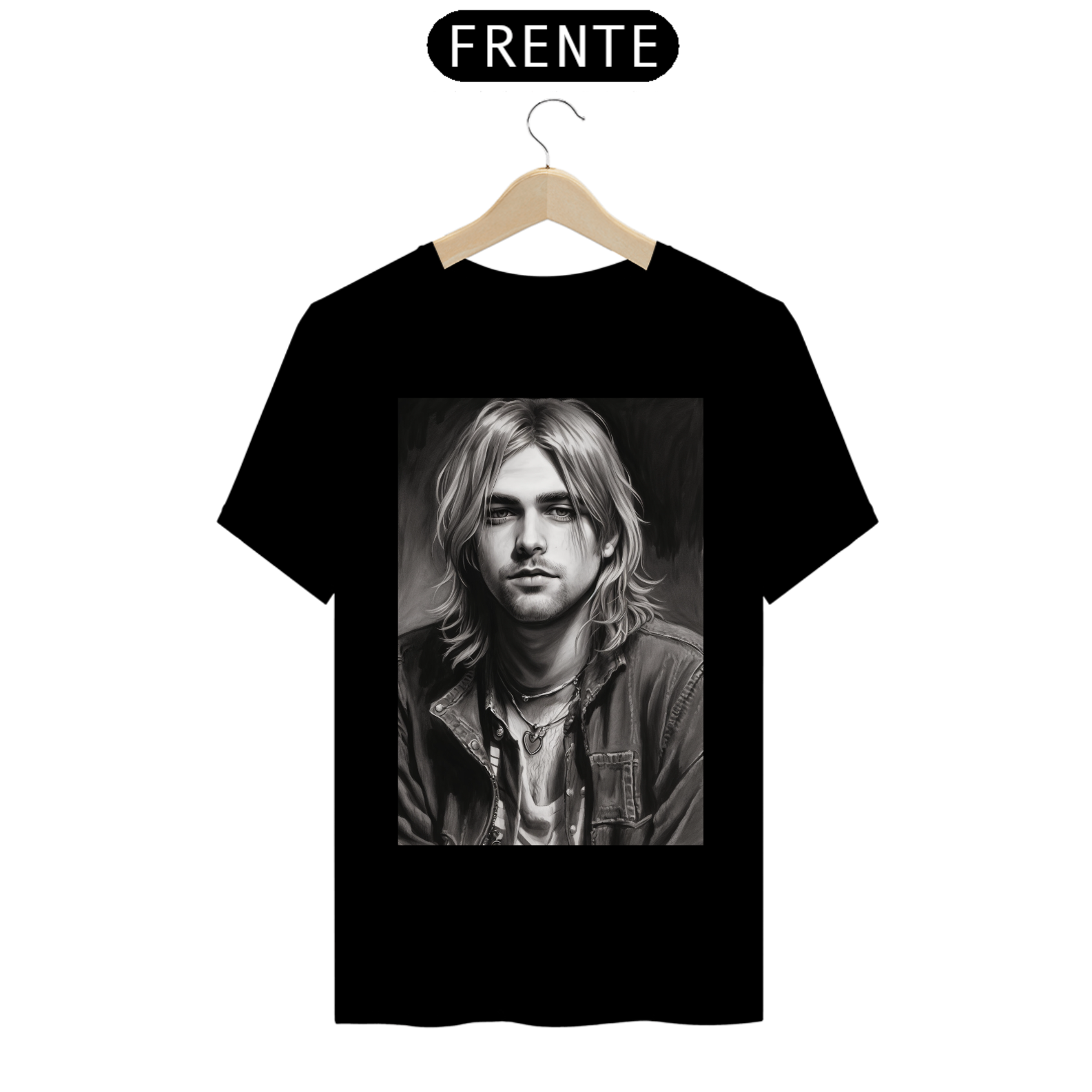 kurt cobain t-shirt
