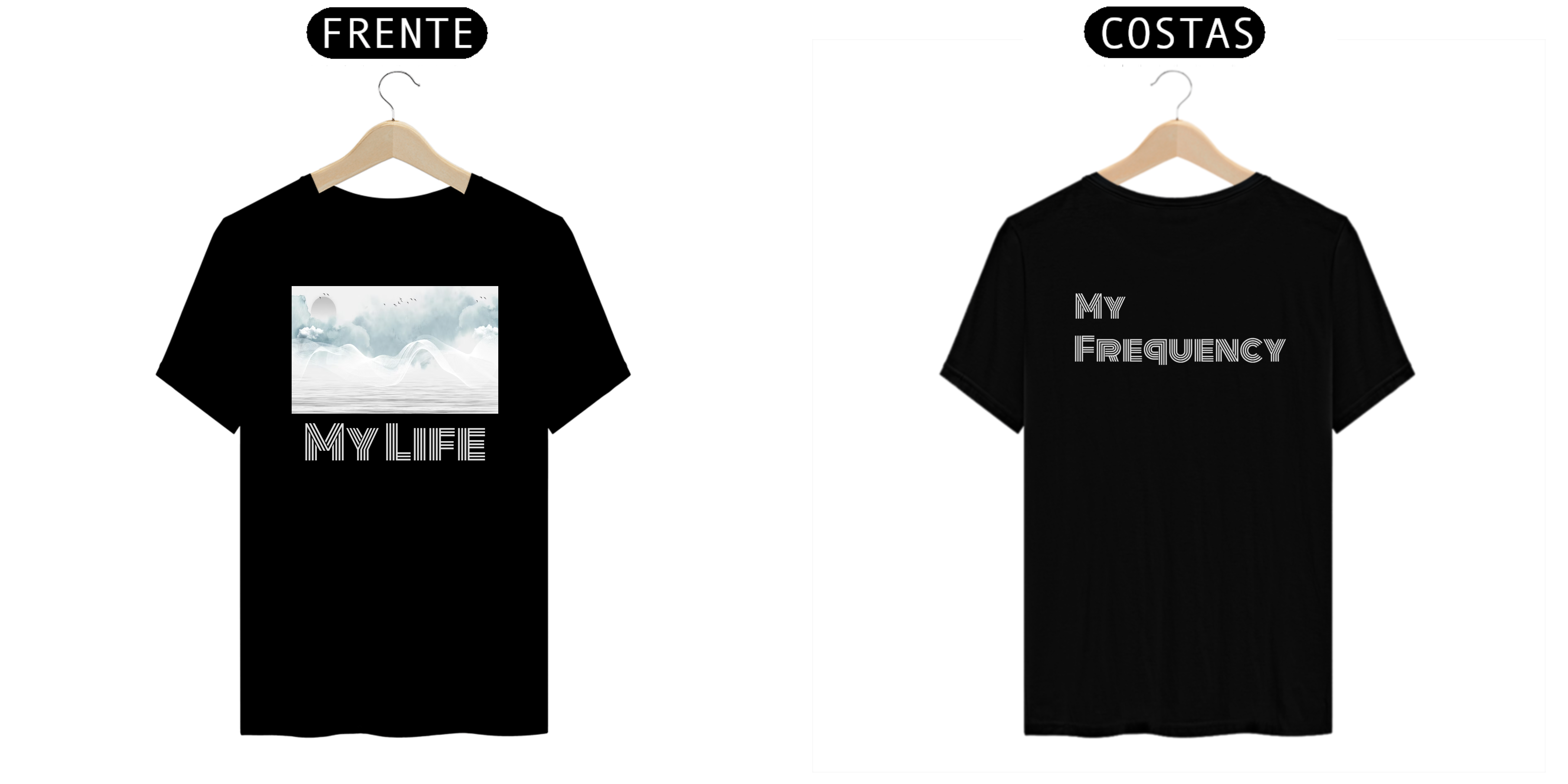 Camiseta Personalizada My Life, My Frequency