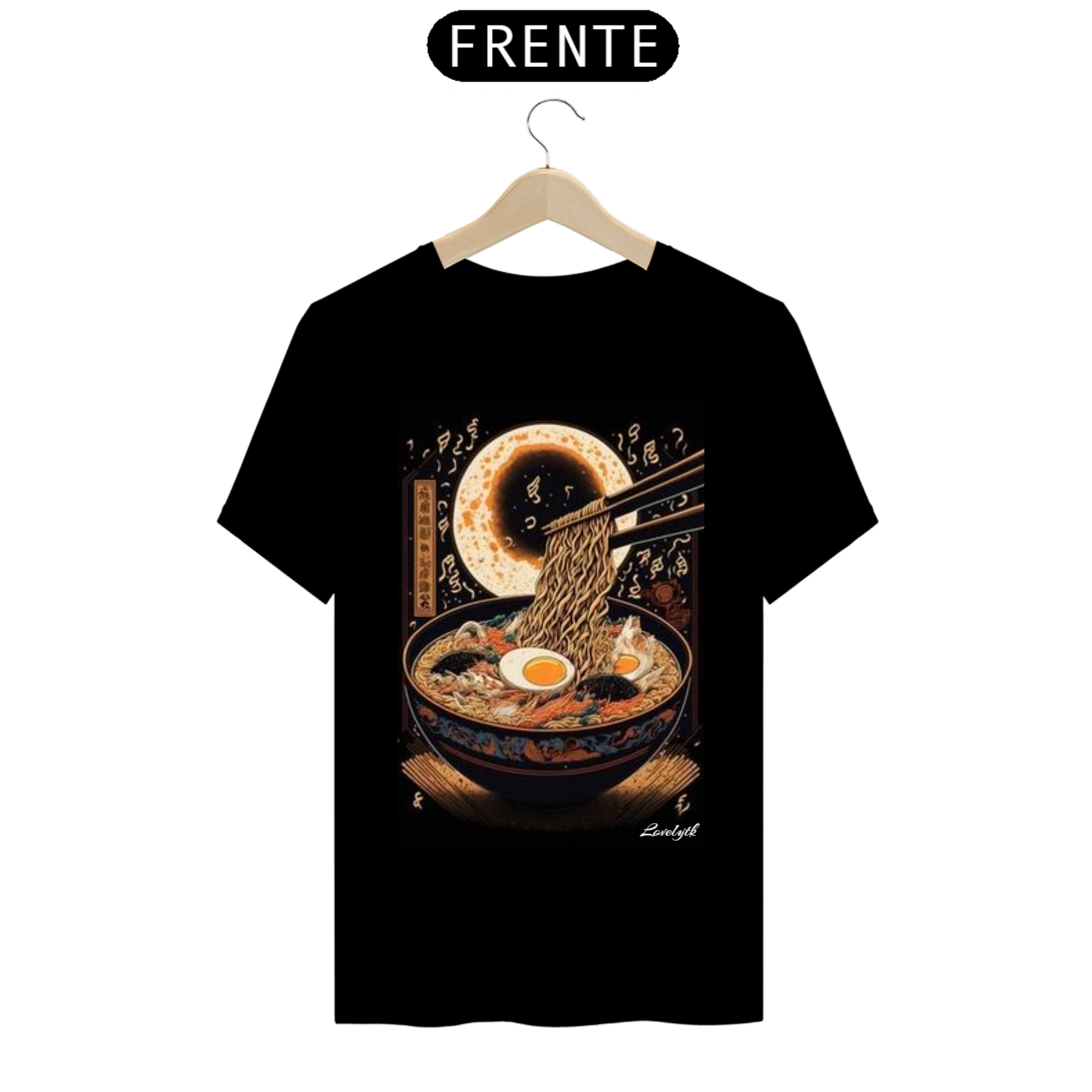 Camiseta Masculina RAMEN LUNAR