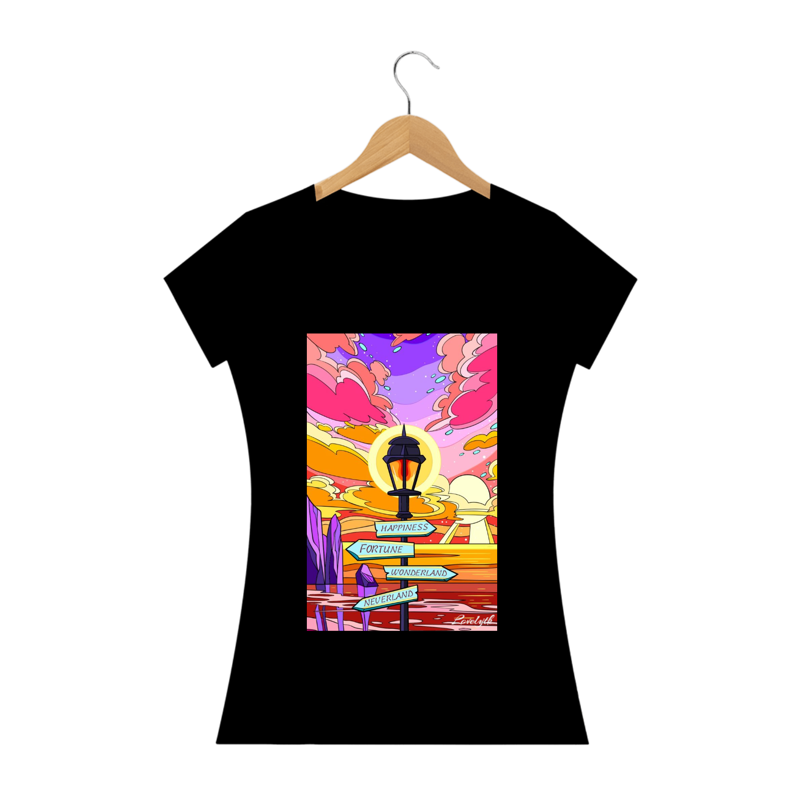 Camiseta Feminina CAMINHOS