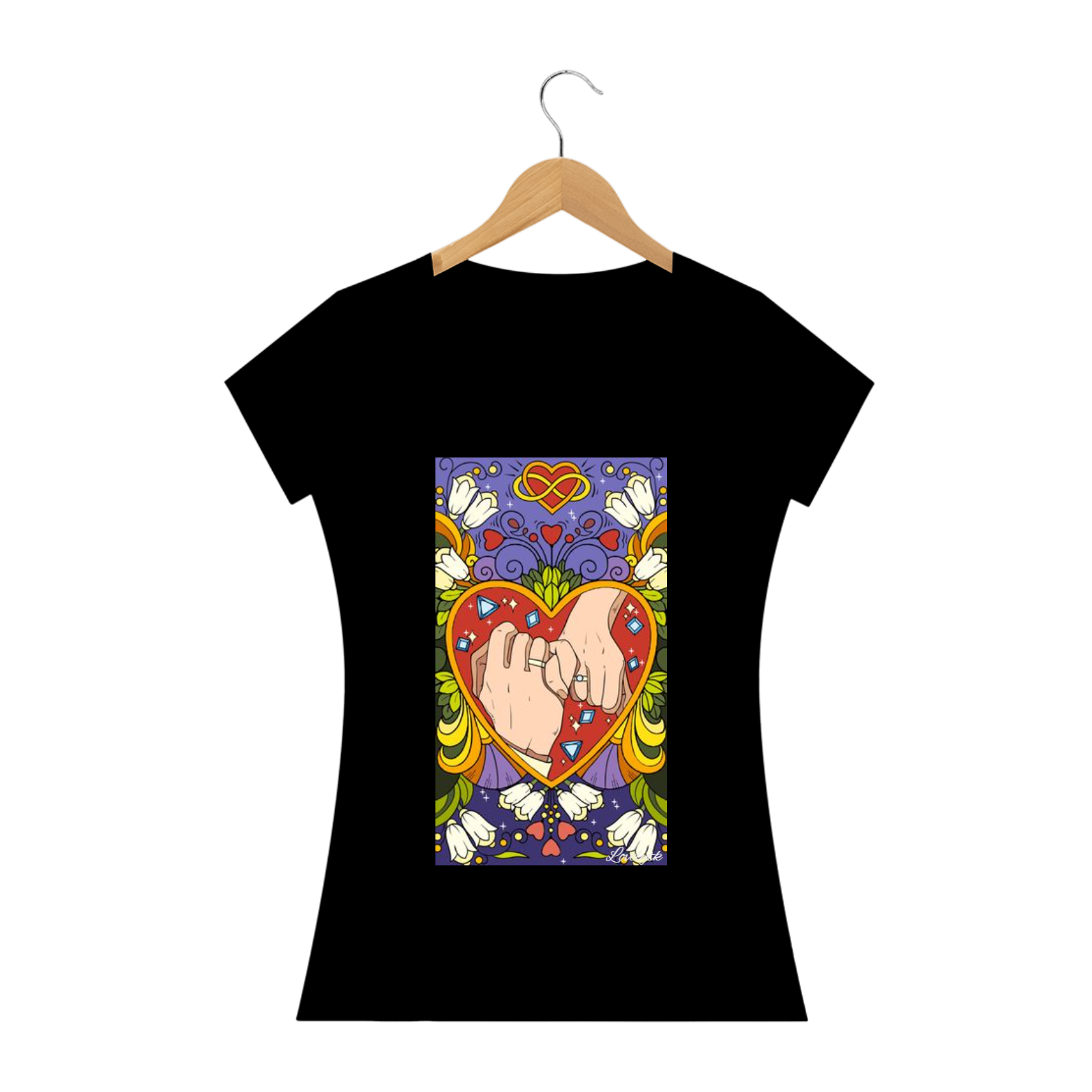 Camiseta Feminina AMOR ETERNO