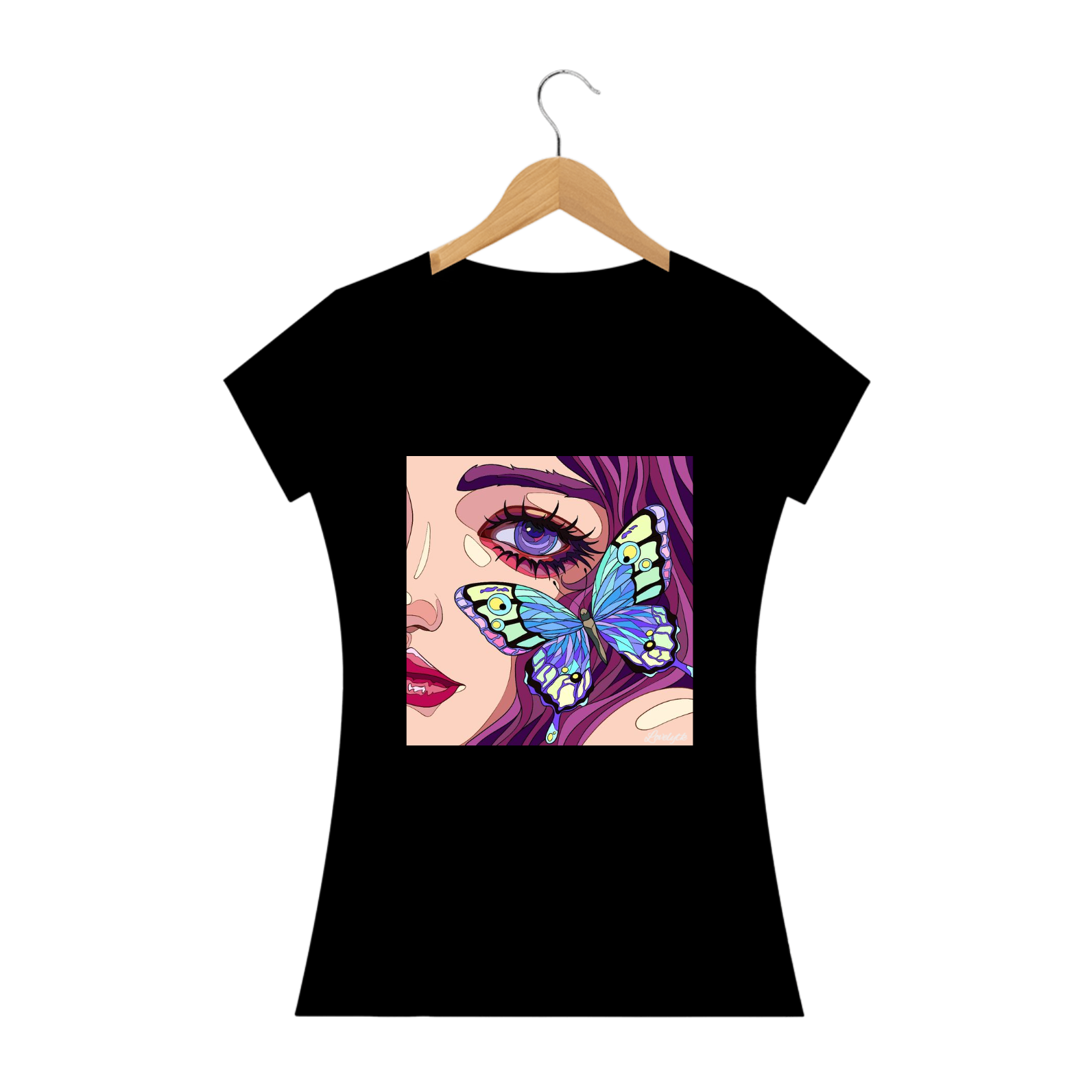 Camiseta Feminina OLHAR